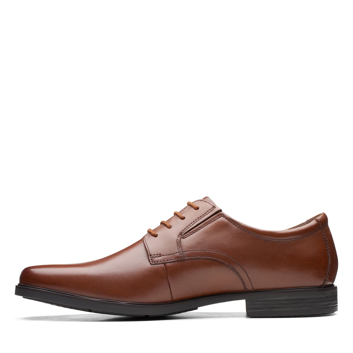 Zapatos De Vestir De La Marca Clarks Para Hombre Modelo Howard Walk Dark Tan Leather En Color Marrón