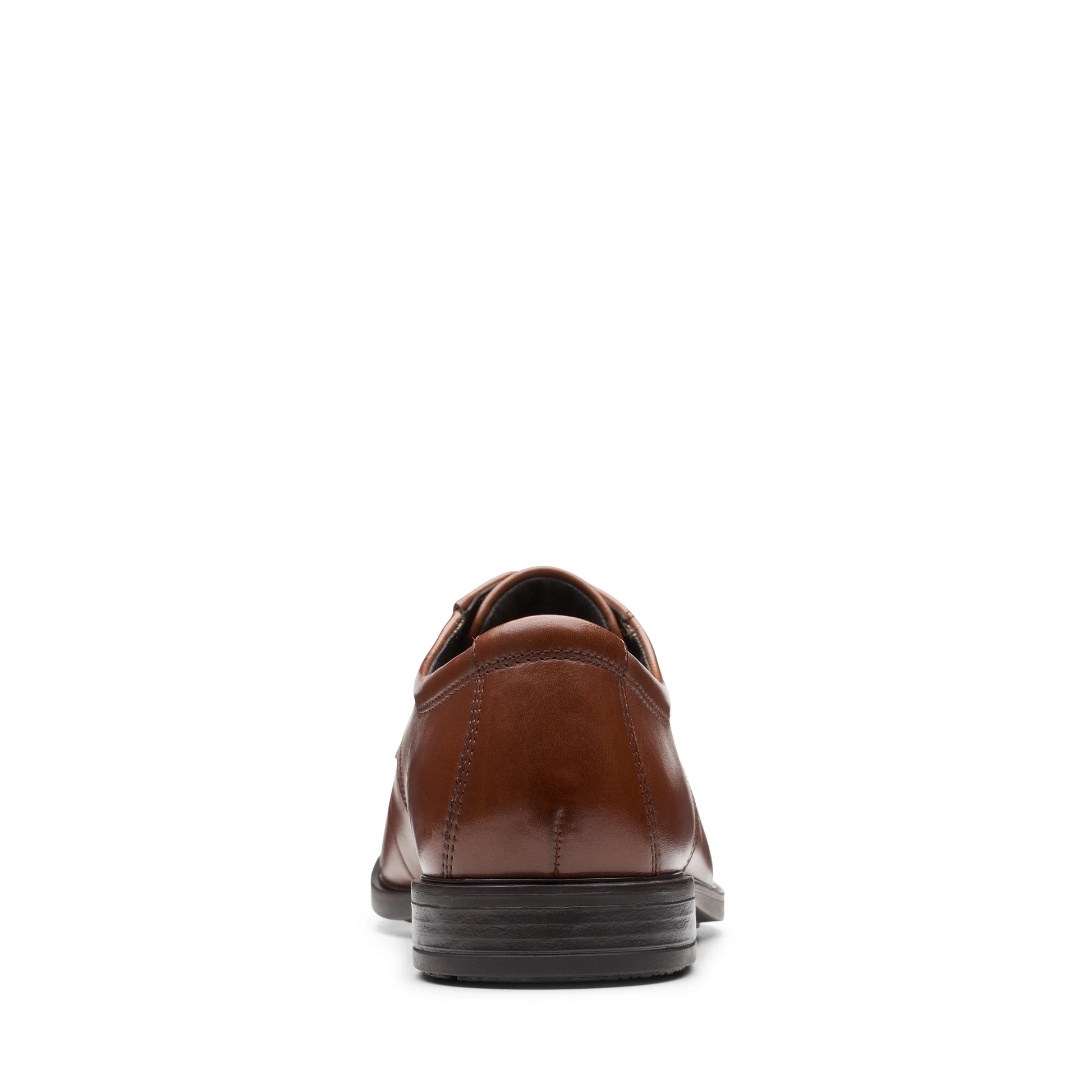 Clarks Howard Walk Dark Tan Lea 男士米色正装鞋