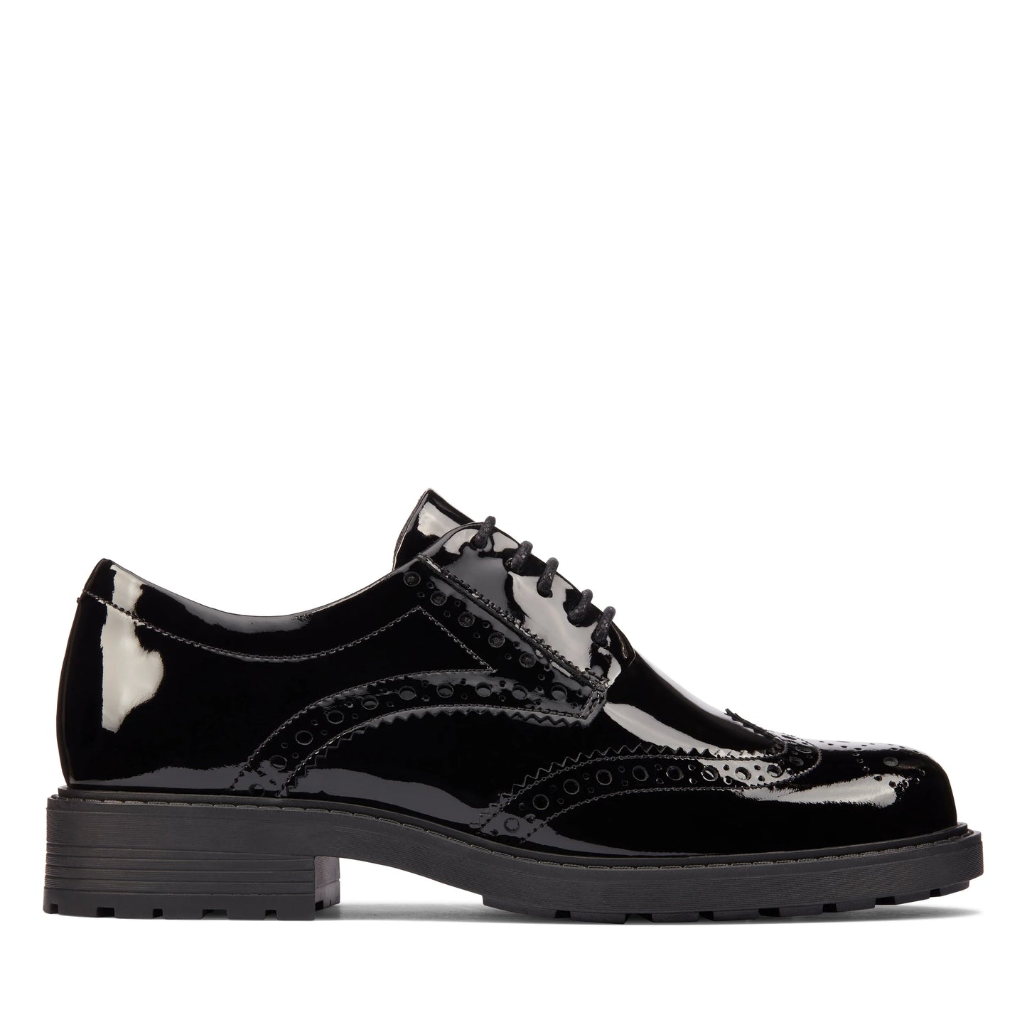 Zapatos Casual De La Marca Clarks Para Mujer Modelo Orinoco2 Limit Black Patent En Color Negro