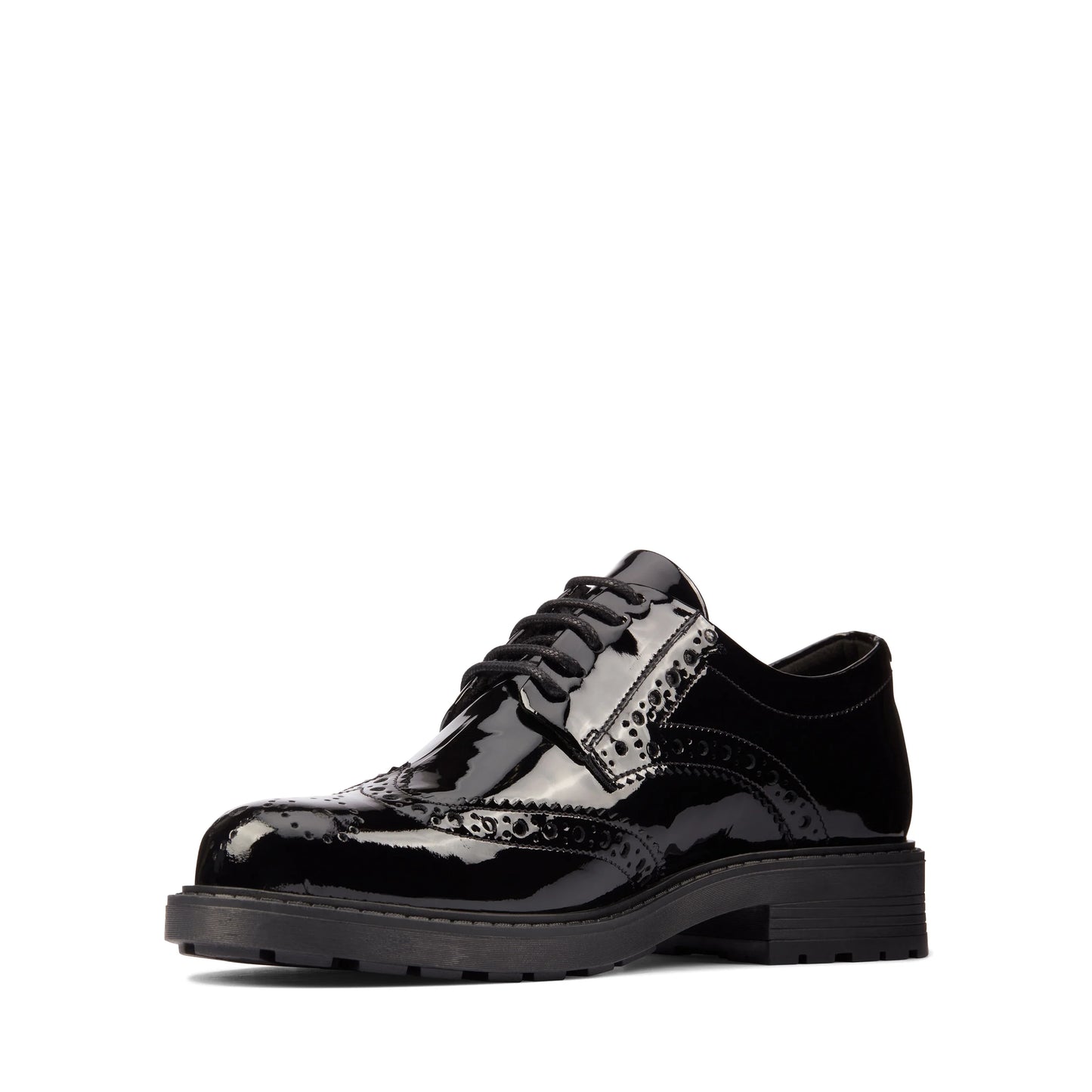 Zapatos Casual De La Marca Clarks Para Mujer Modelo Orinoco2 Limit Black Patent En Color Negro