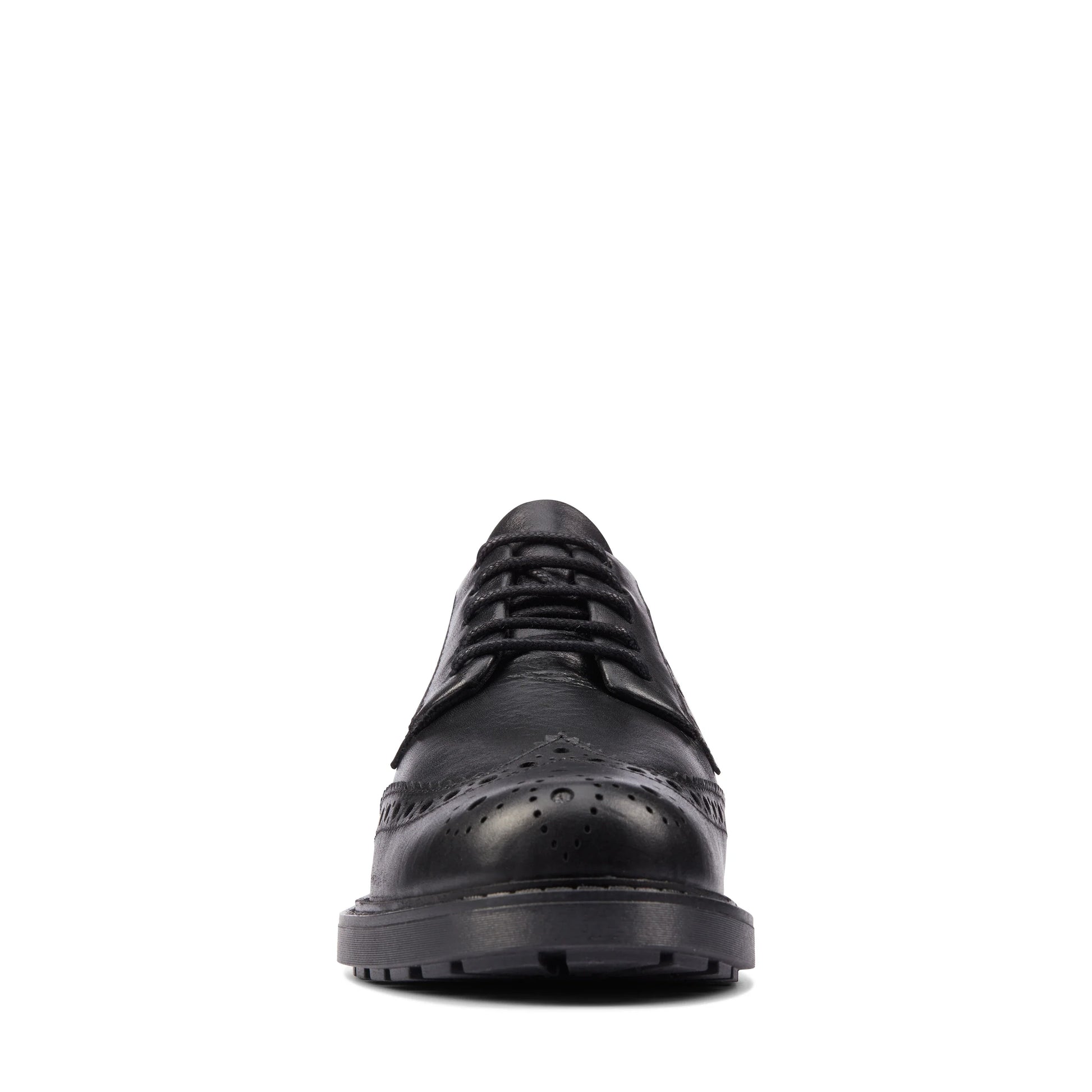 Clarks 品牌女士休闲鞋,型号 Orinoco2 Limit Black Leather,黑色。