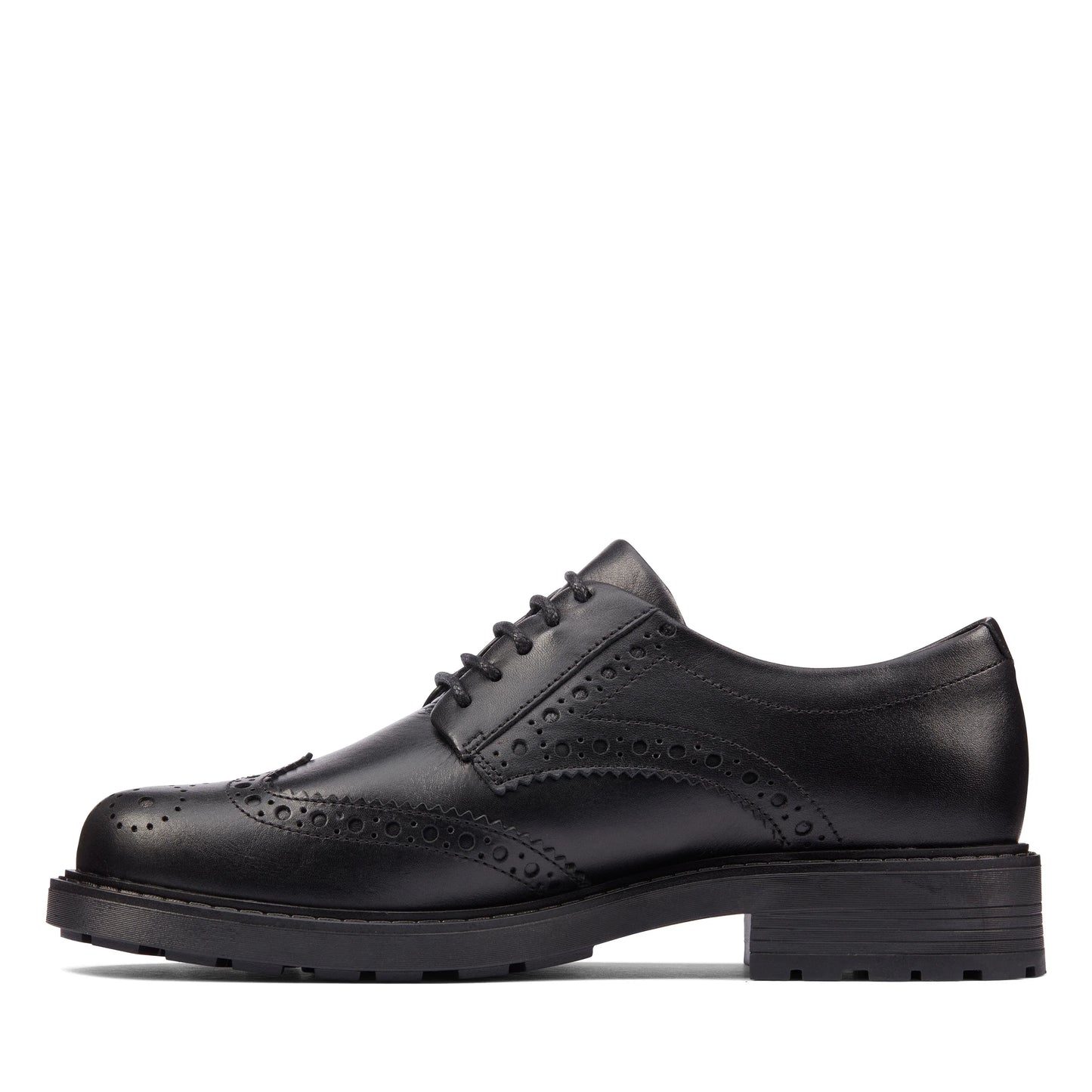 Zapatos Casual De La Marca Clarks Para Mujer Modelo Orinoco2 Limit Black Leather En Color Negro