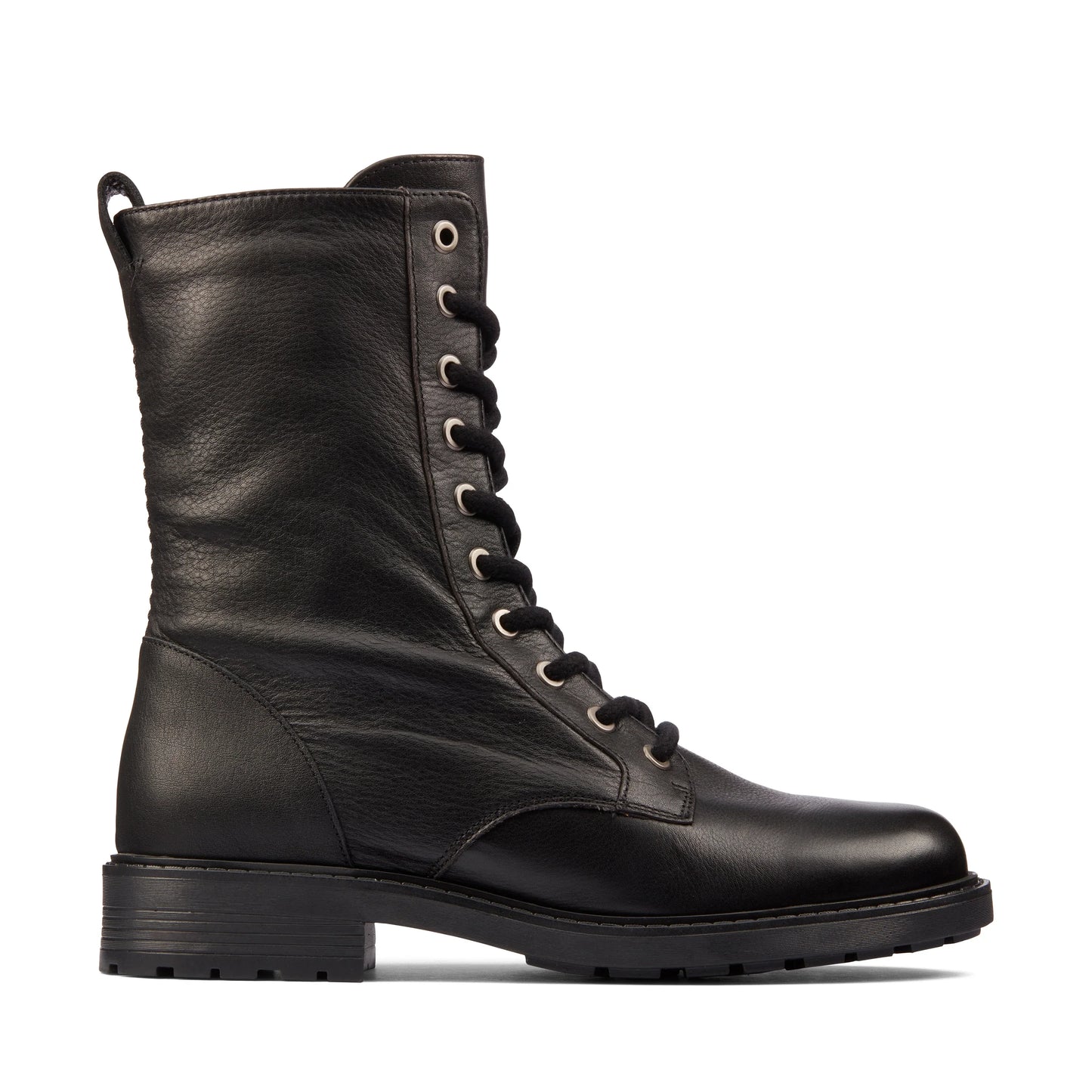 Botas De La Marca Clarks Para Mujer Modelo Orinoco2 Style Black Leather En Color Negro