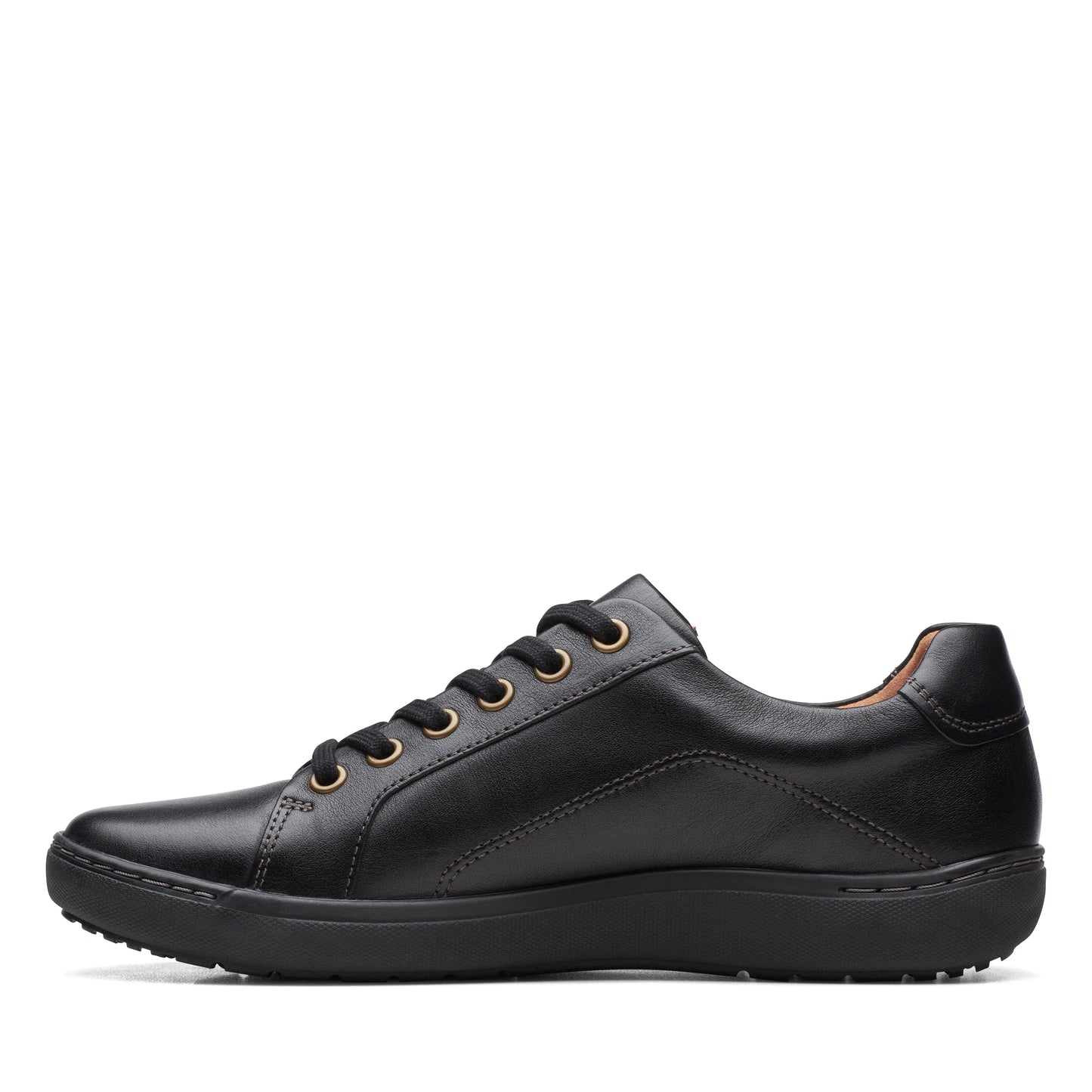 Zapatos Casual De La Marca Clarks Para Mujer Modelo Nalle Lace Black/Black En Color Negro