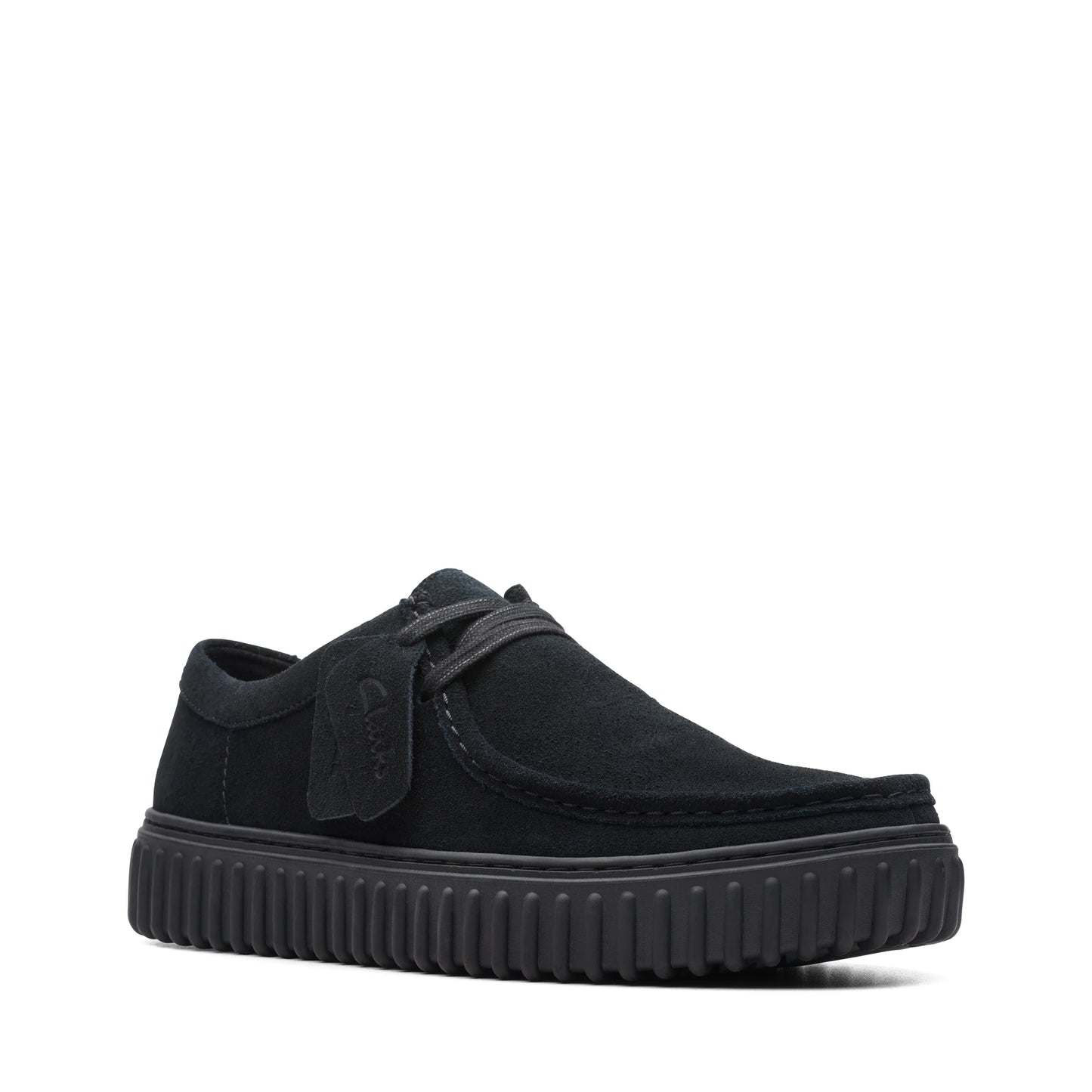 Clarks Herren Freizeitschuhe, Modell Torhill Lo Black SDE, in Schwarz.