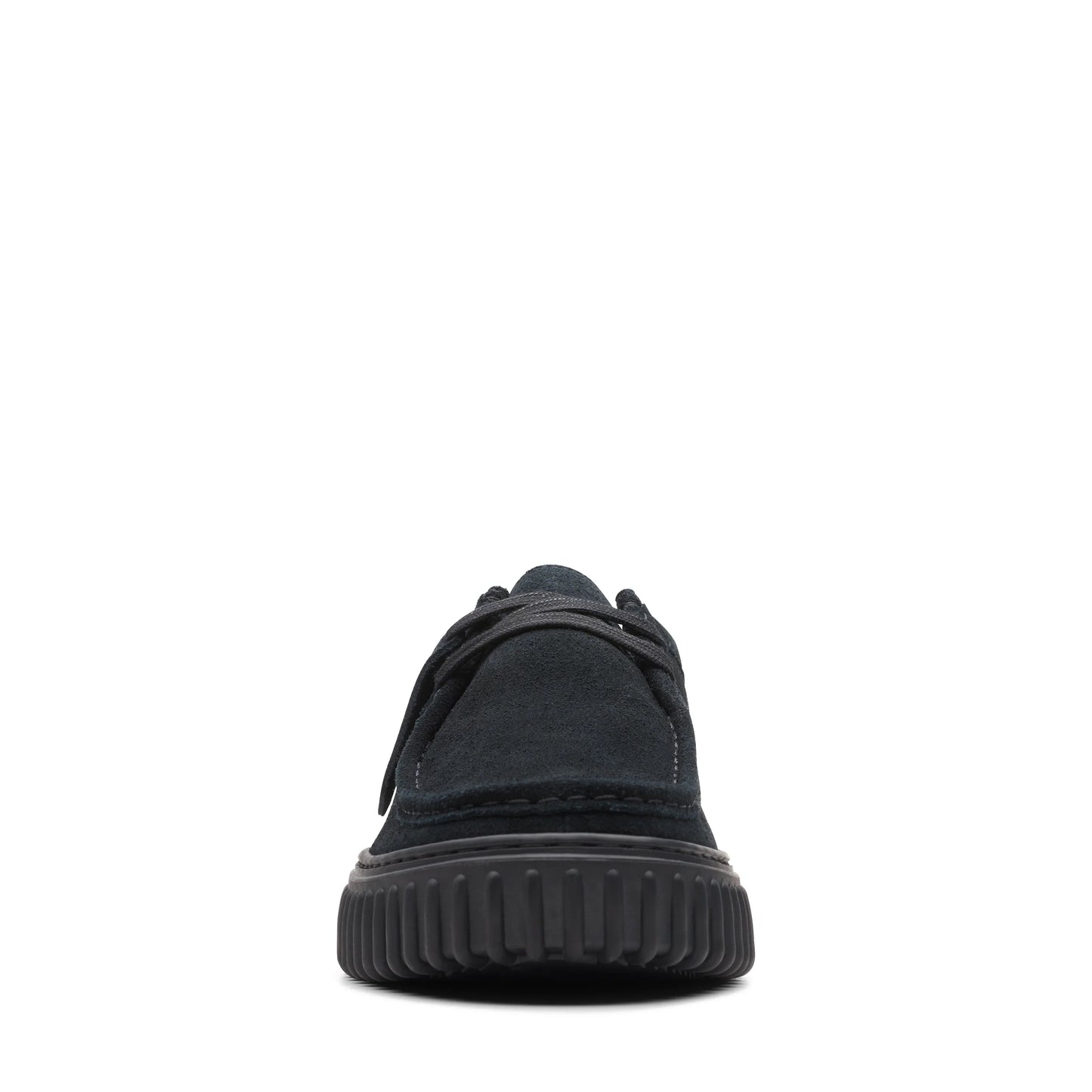 Wallabee De La Marca Clarks Para Hombre Modelo Torhill Lo Black Suede En Color Negro