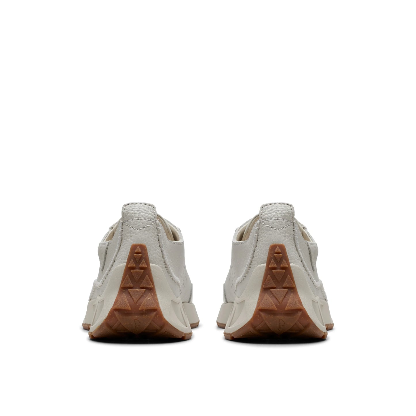 CLARKSブランドのメンズスニーカー、クラフトスピードホワイトレザーのホワイトモデル。