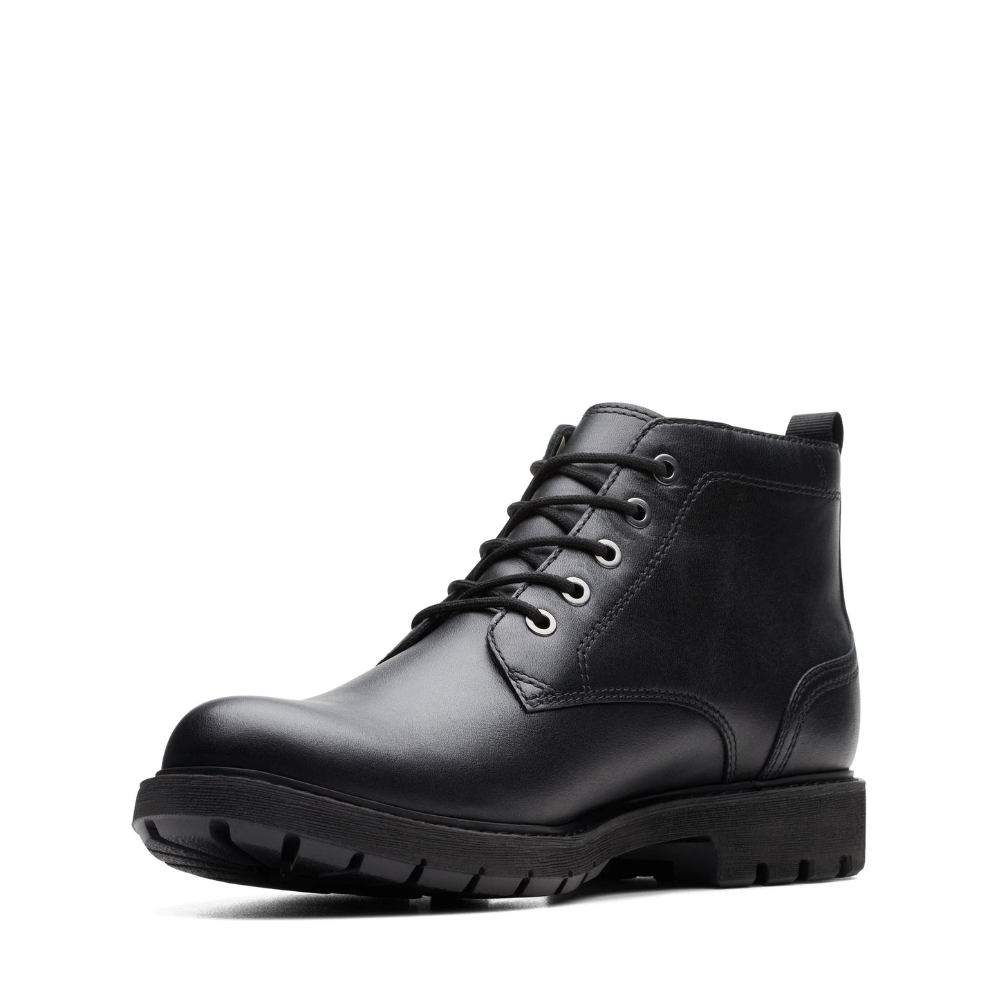 Botines De La Marca Clarks Para Hombre Modelo Batcombe Mix Gtx Black Leather En Color Negro
