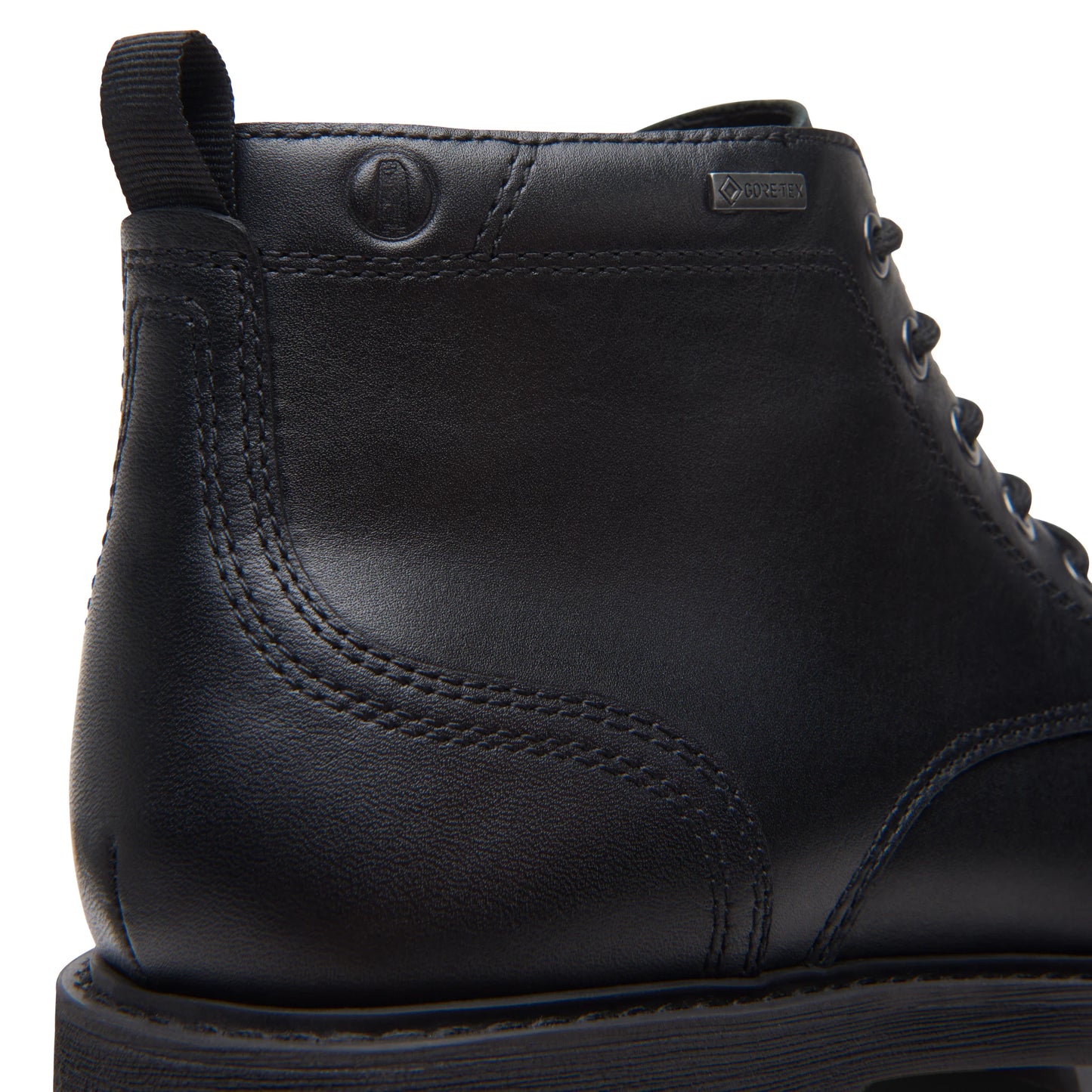 Botines De La Marca Clarks Para Hombre Modelo Batcombe Mix Gtx Black Leather En Color Negro