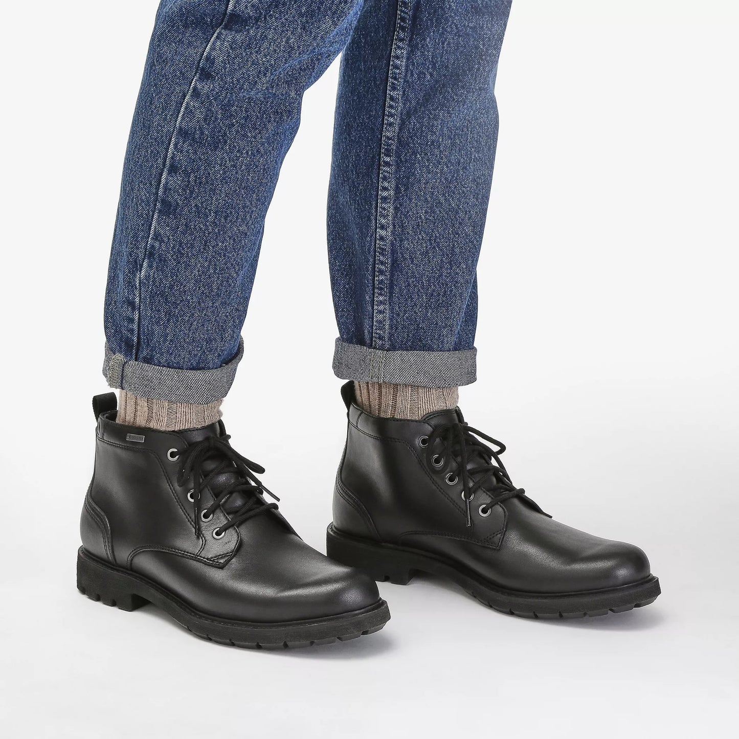 Botines De La Marca Clarks Para Hombre Modelo Batcombe Mix Gtx Black Leather En Color Negro