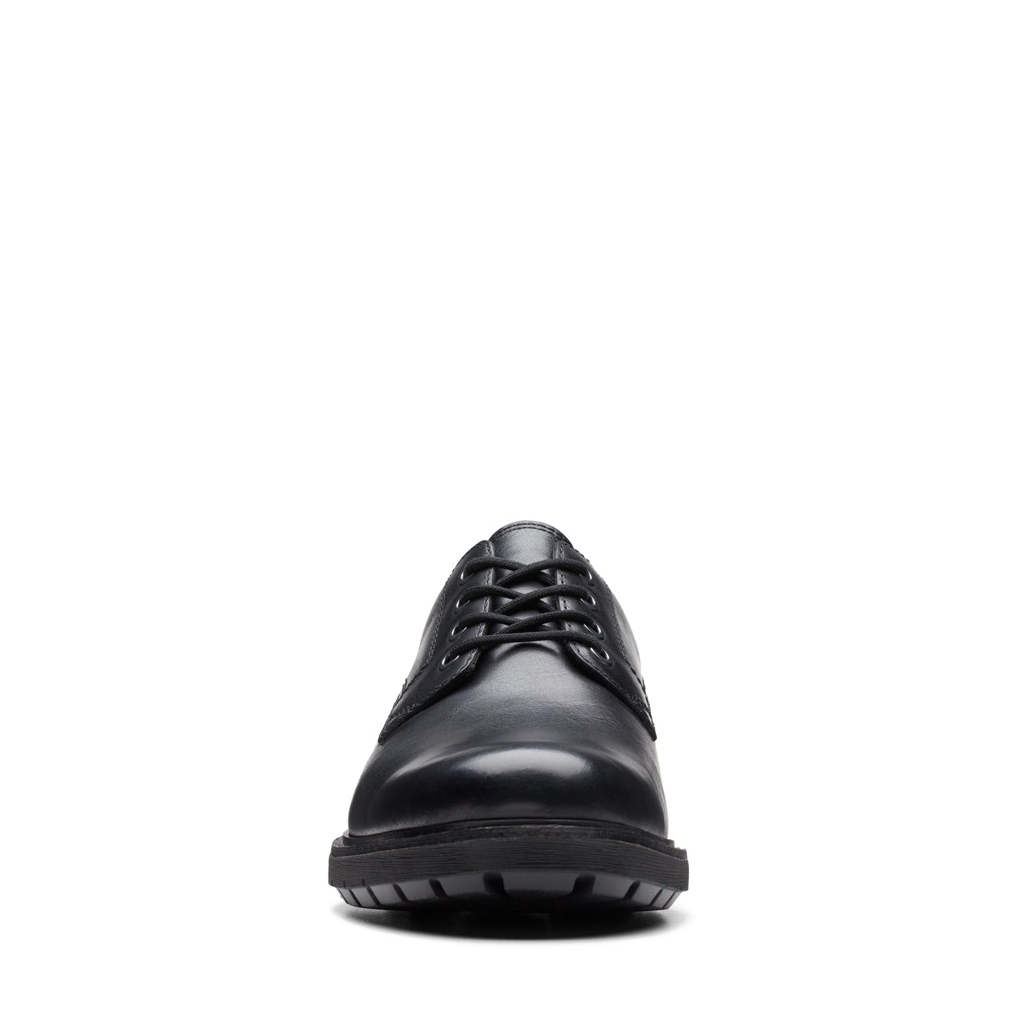 Zapatos Casual De La Marca Clarks Para Hombre Modelo Batcombe Tie Black Leather En Color Negro