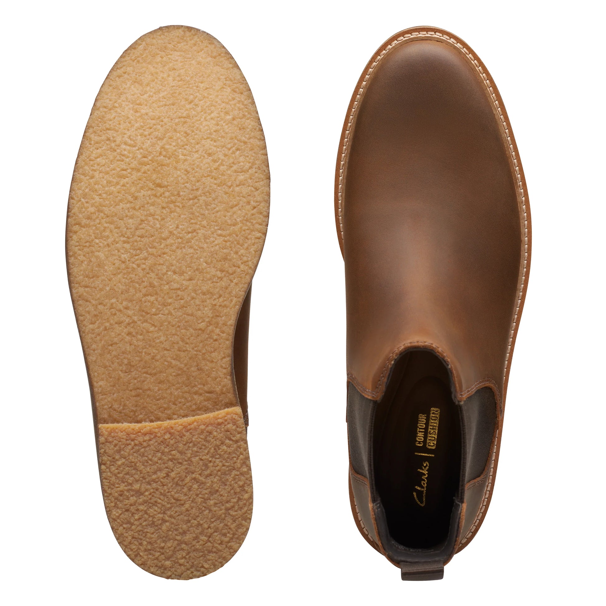 Botas De La Marca Clarks  Para Hombre Modelo Clarkdale Easy Beeswax Leather En Color Marrón