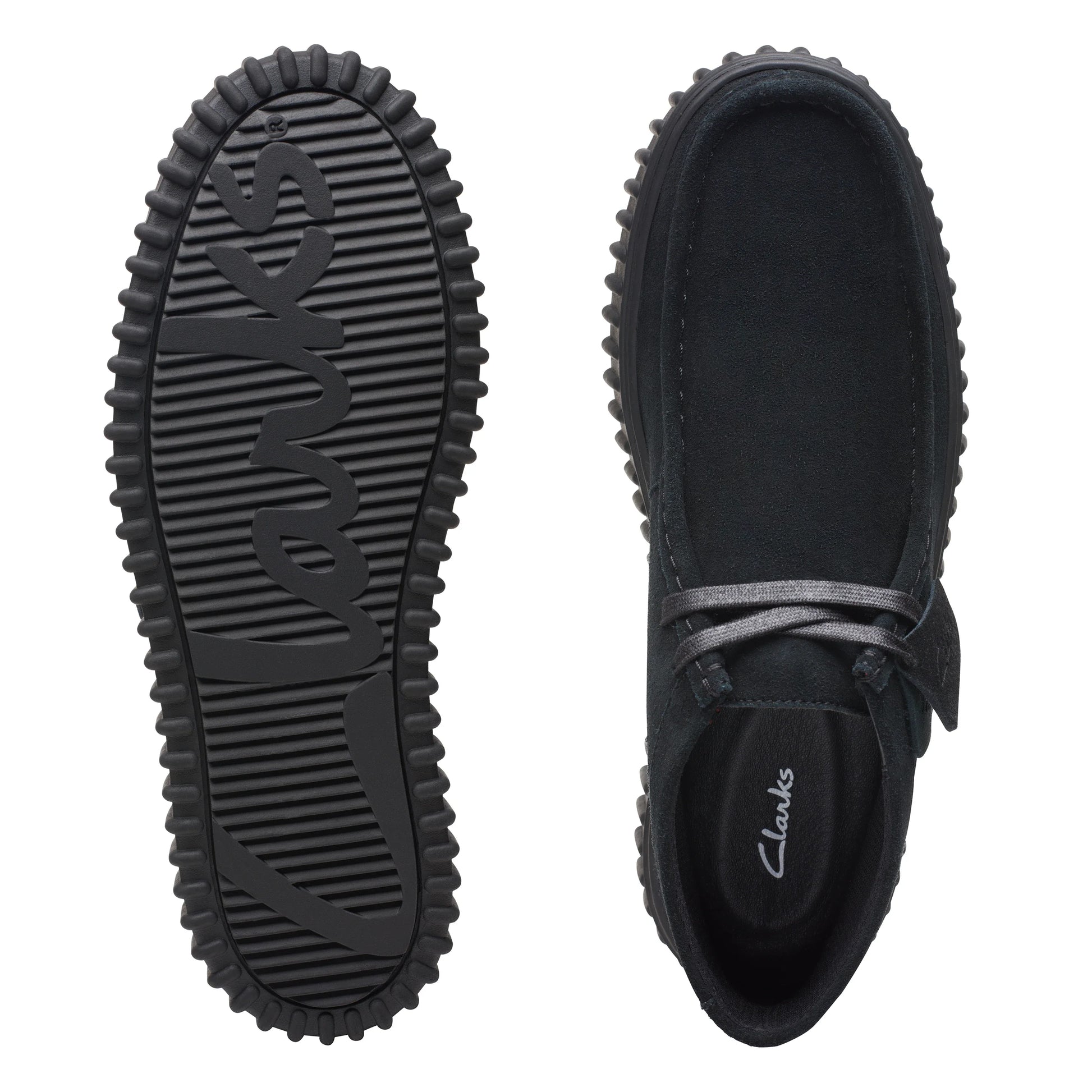 Botas De La Marca Clarks  Para Hombre Modelo Torhill Hi Black Sde En Color Negro