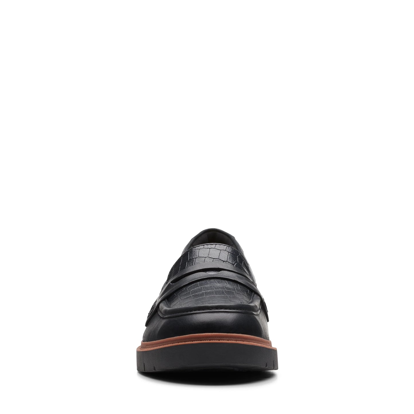 Mocasines De La Marca Clarks Para Mujer Modelo Westlynn Ayla Black Leather En Color Negro