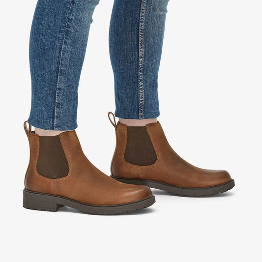 Botines De La Marca Clarks  Para Mujer Modelo Orinoco2 Lane Brown Snuff En Color Marrón