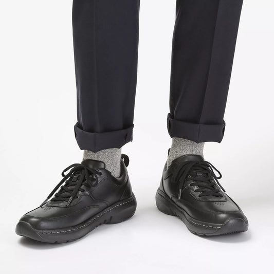 Zapatos Casual De La Marca Clarks  Para Hombre Modelo Clarks Pro Lace Black Leather En Color Negro