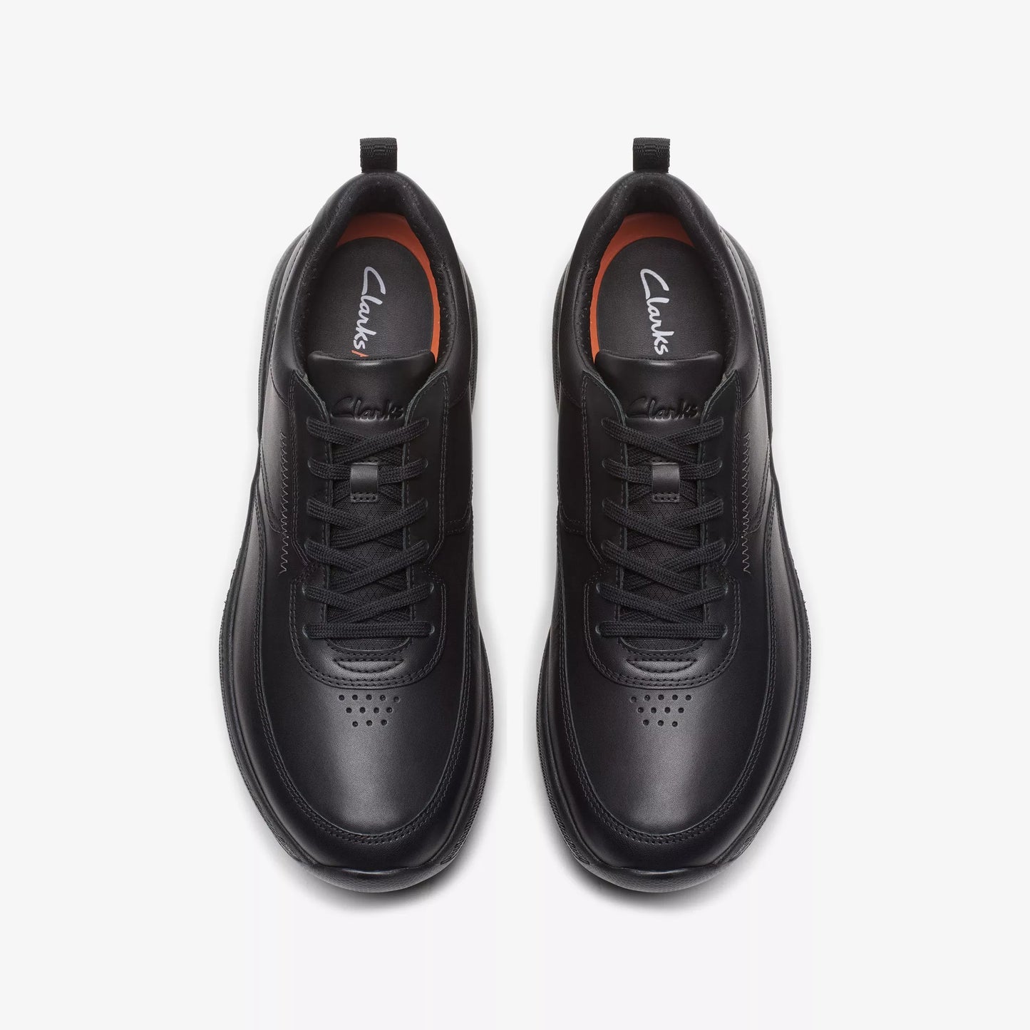 Zapatos Casual De La Marca Clarks Para Hombre Modelo Clarks Pro Lace Black Leather En Color Negro