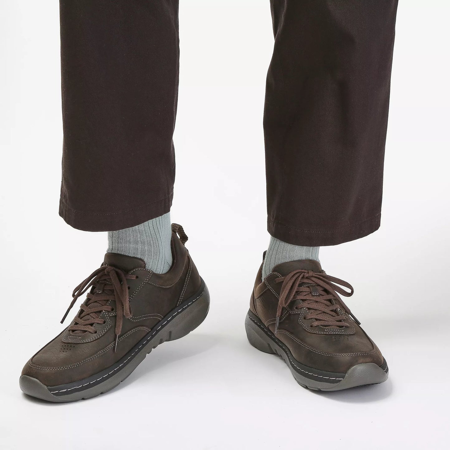 Zapatos Casual De La Marca Clarks Para Hombre Modelo Clarks Pro Lace Dark Brown Tumbled En Color Marrón
