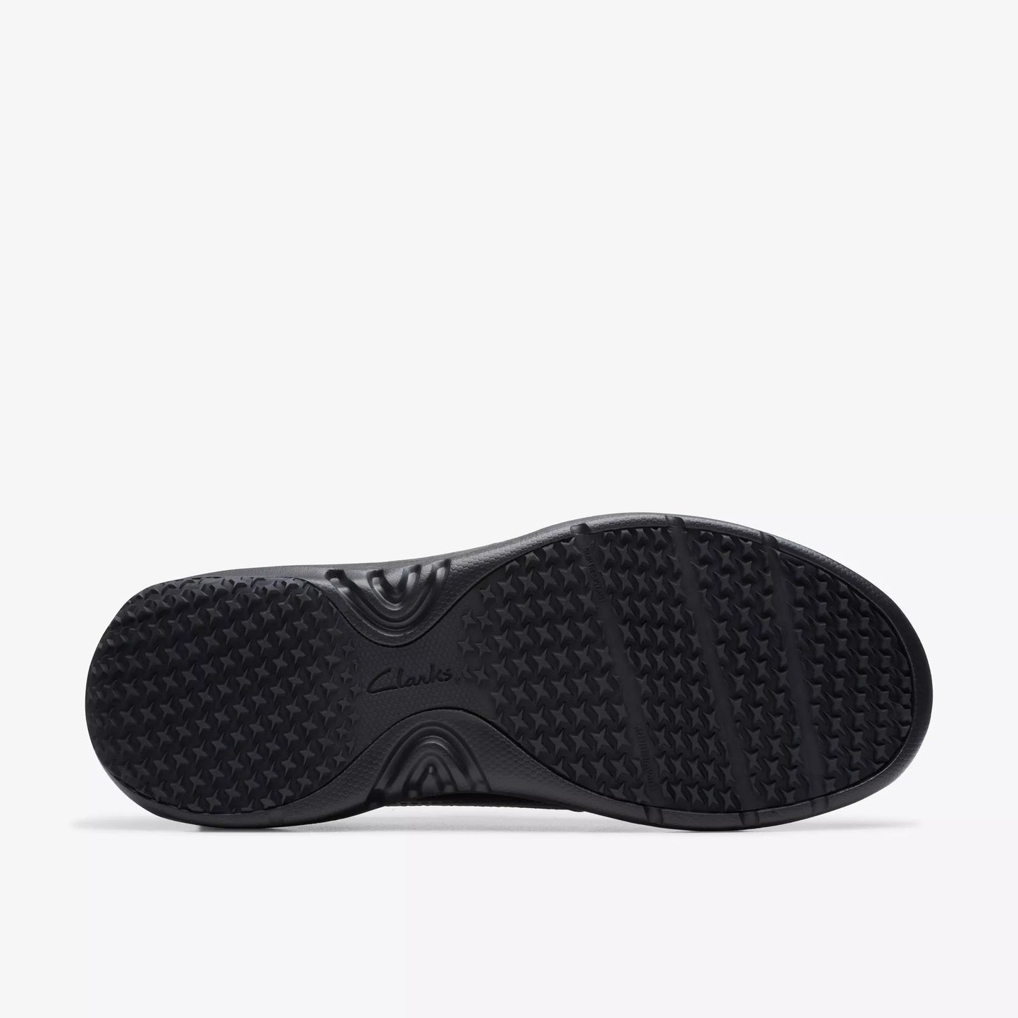 Zapatos Casual De La Marca Clarks Para Hombre Modelo Clarks Pro Step Black Leather En Color Negro