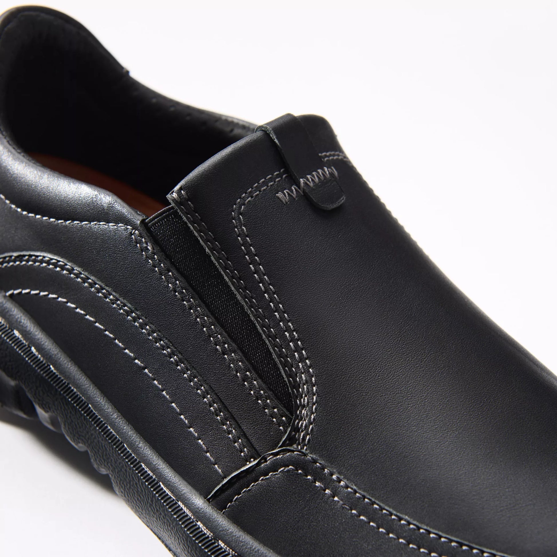 Zapatos Casual De La Marca Clarks  Para Hombre Modelo Clarks Pro Step Black Leather En Color Negro