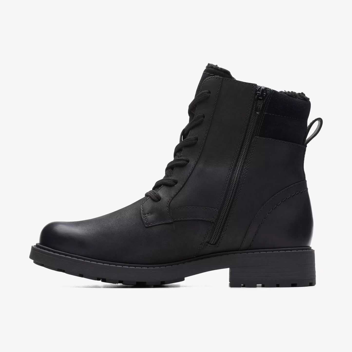 Botas De La Marca Clarks Para Mujer Modelo Orinoco2 Spc Gtx Black Wlined Leather En Color Negro