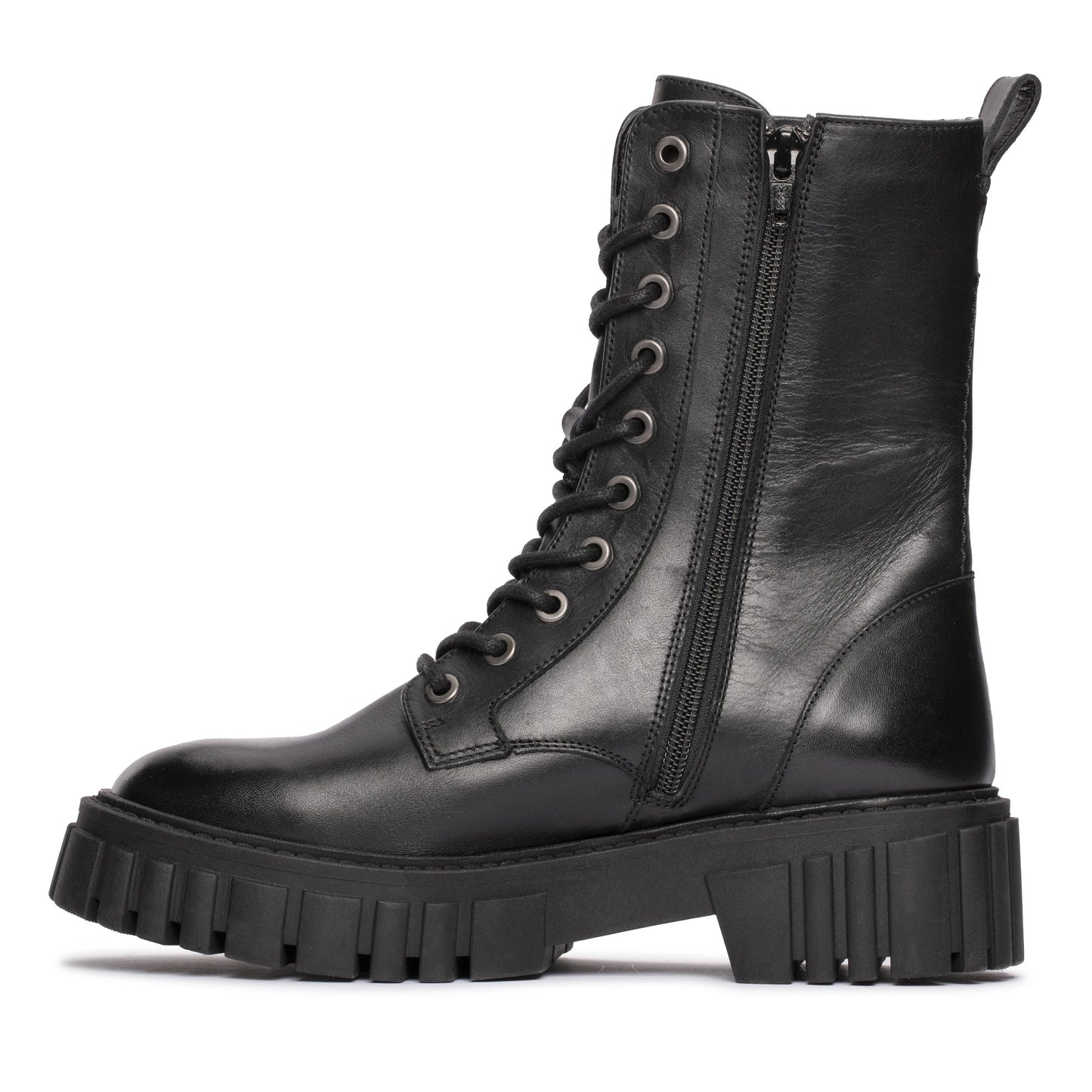 Botas De La Marca Clarks Para Mujer Modelo Page Lace Black Leather En Color Negro