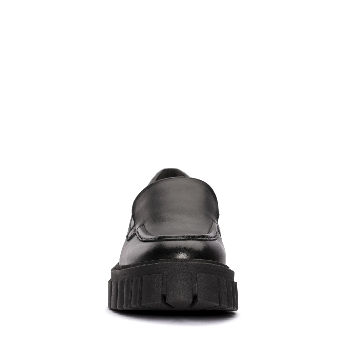 Mocasines De La Marca Clarks Para Mujer Modelo Page Loafer Black Leather En Color Negro