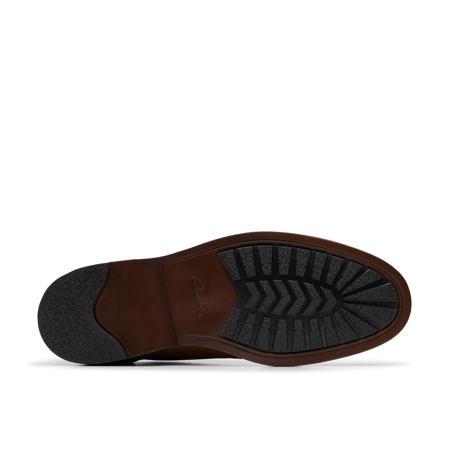 Zapatos Casual De La Marca Clarks Para Hombre Modelo Aldwin Lace Cola Suede En Color Marrón