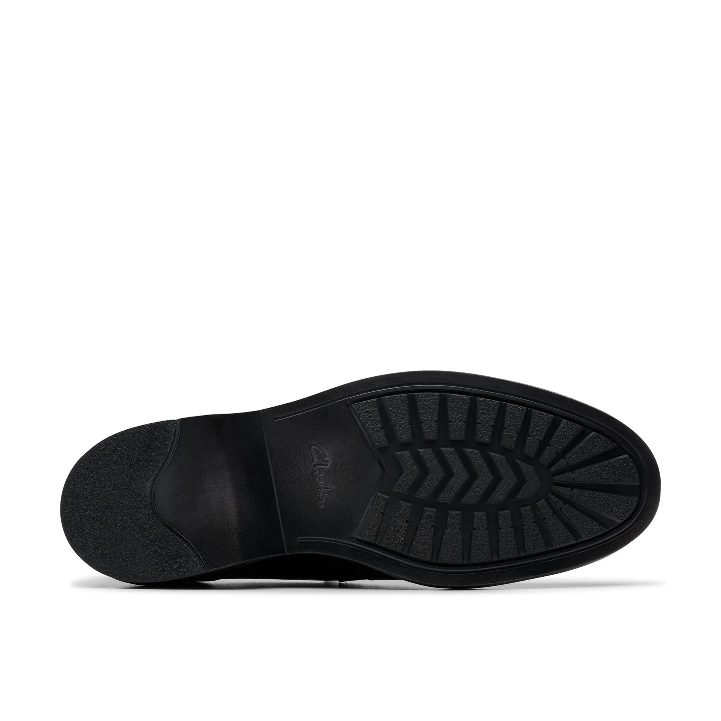Mocasines De La Marca Clarks Para Hombre Modelo Aldwin Step Black Leather En Color Negro