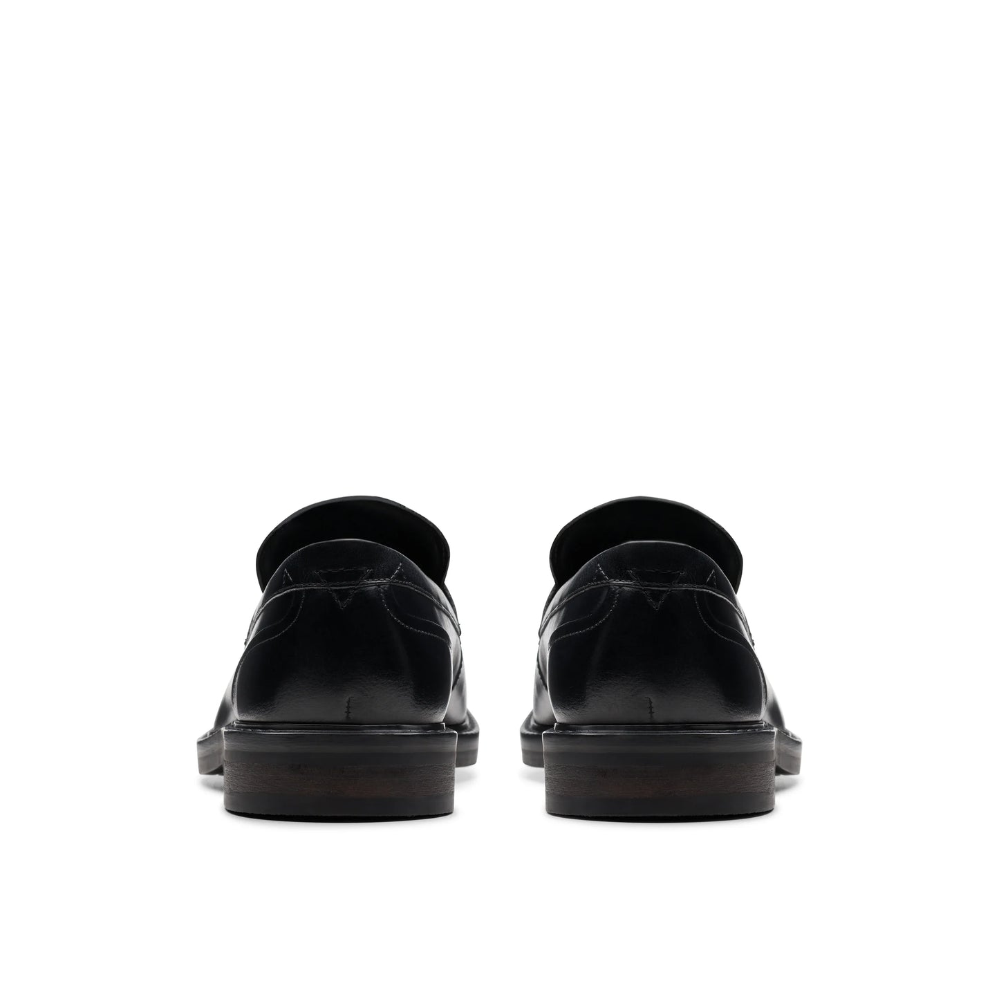 Mocasines De La Marca Clarks Para Hombre Modelo Aldwin Step Black Leather En Color Negro