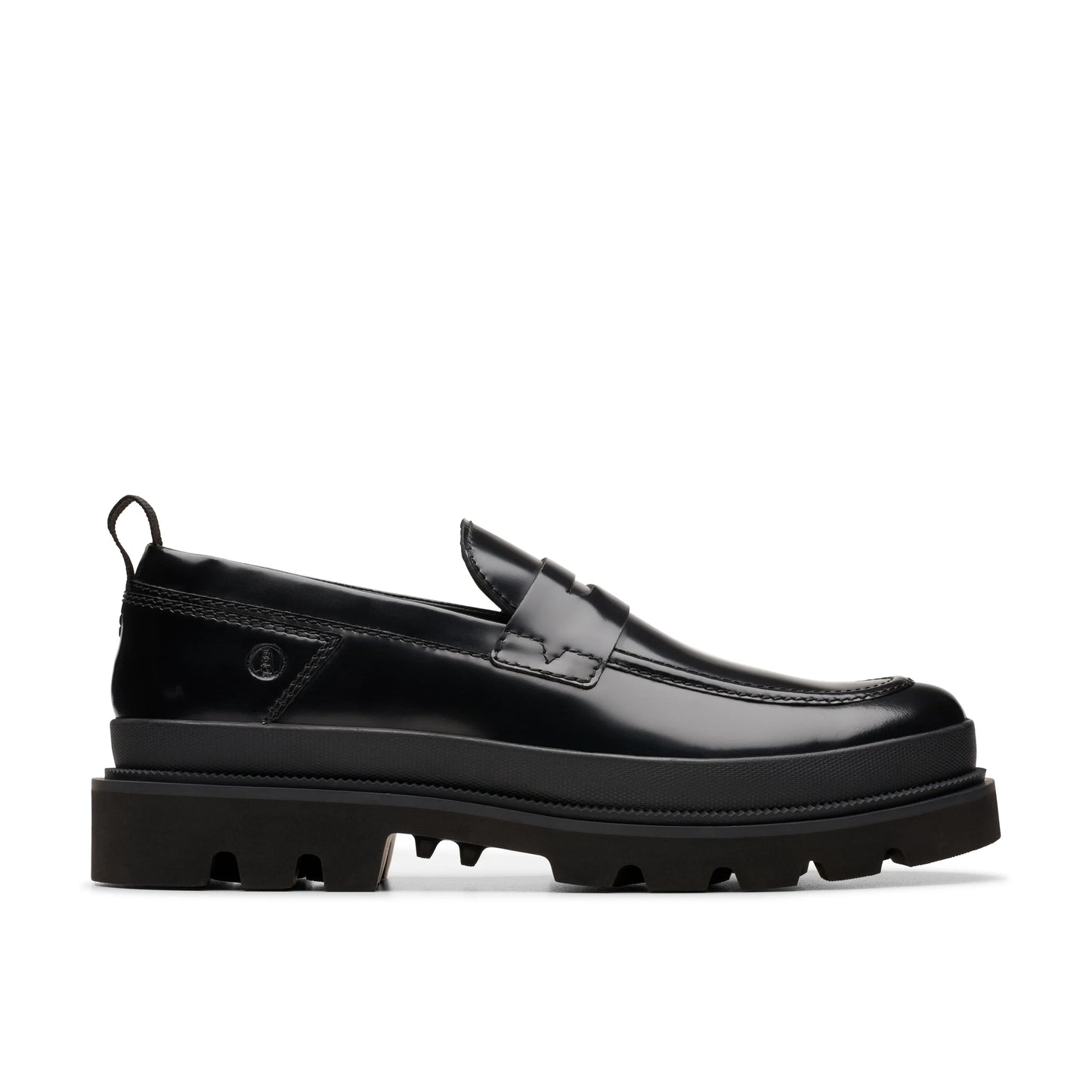 Zapatos Casual De La Marca Clarks Para Hombre Modelo Badell Easy Black Hishine Leather En Color Negro