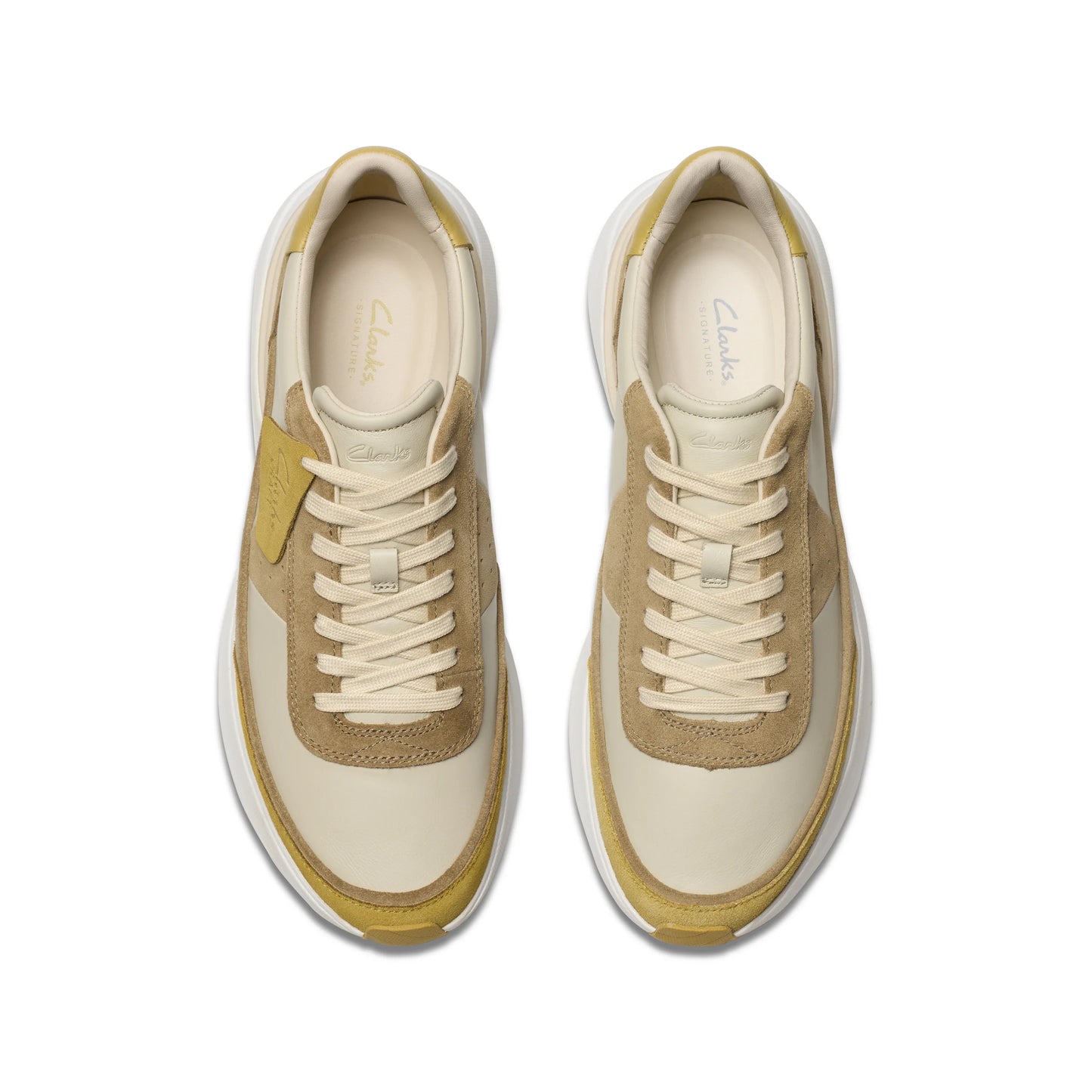 Sneakers De La Marca Clarks Para Hombre Modelo Craft Pace Oakwood Combi En Color Verde