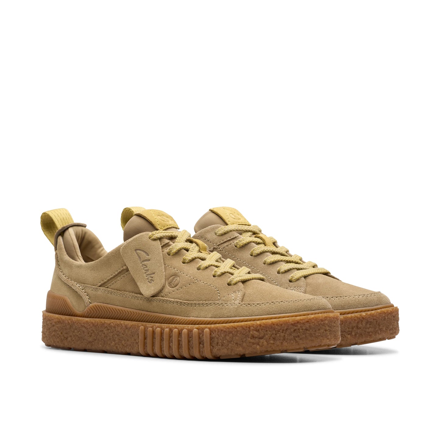 Zapatos Casual De La Marca Clarks Para Hombre Modelo Somerset Lace Oakwood Suede En Color Marrón