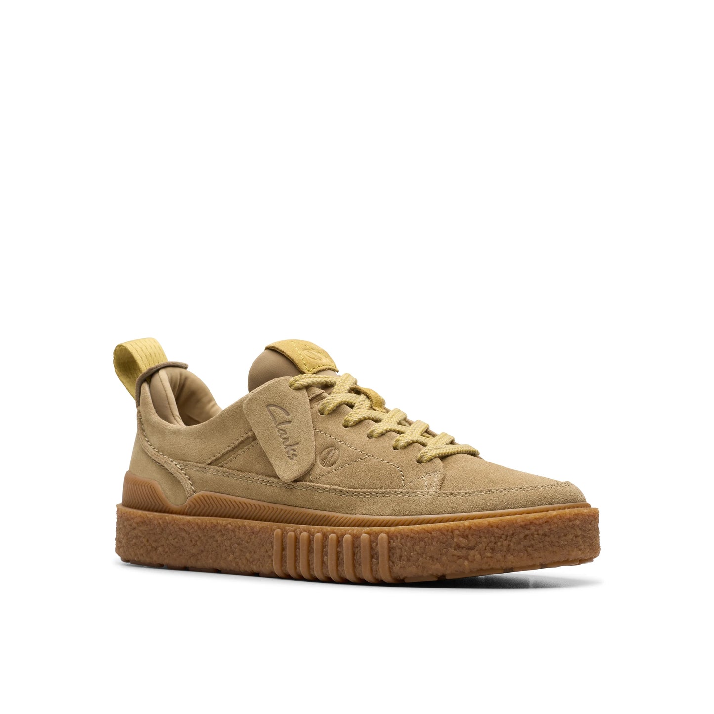 Zapatos Casual De La Marca Clarks Para Hombre Modelo Somerset Lace Oakwood Suede En Color Marrón