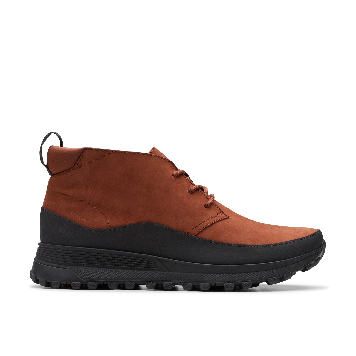 Botas De La Marca Clarks Para Hombre Modelo Atl Trek Db Gtx Chestnut Nubuck En Color Rojo