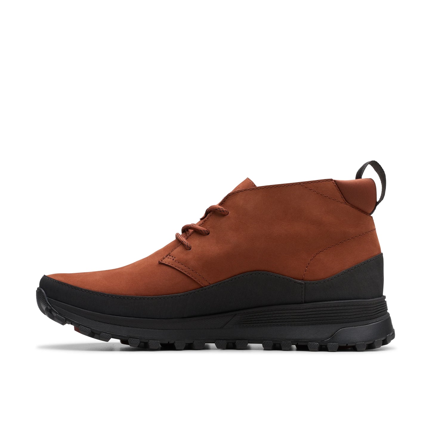 Botas De La Marca Clarks Para Hombre Modelo Atl Trek Db Gtx Chestnut Nubuck En Color Rojo