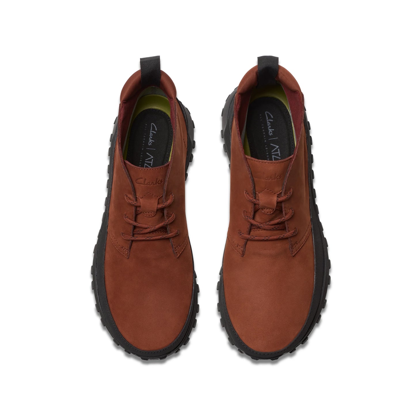 Botas De La Marca Clarks Para Hombre Modelo Atl Trek Db Gtx Chestnut Nubuck En Color Rojo