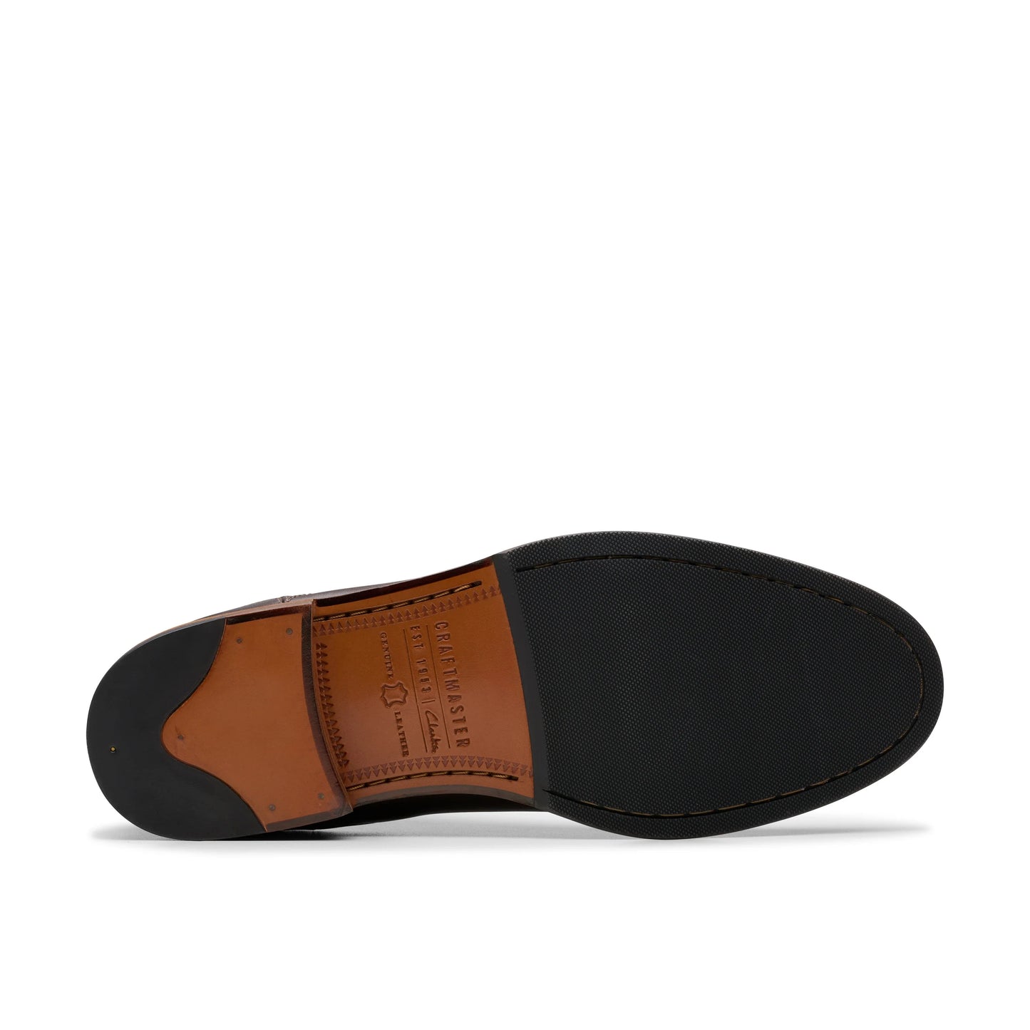 Botines De La Marca Clarks Para Hombre Modelo Craftjames Top Dark Brown Leather En Color Marrón