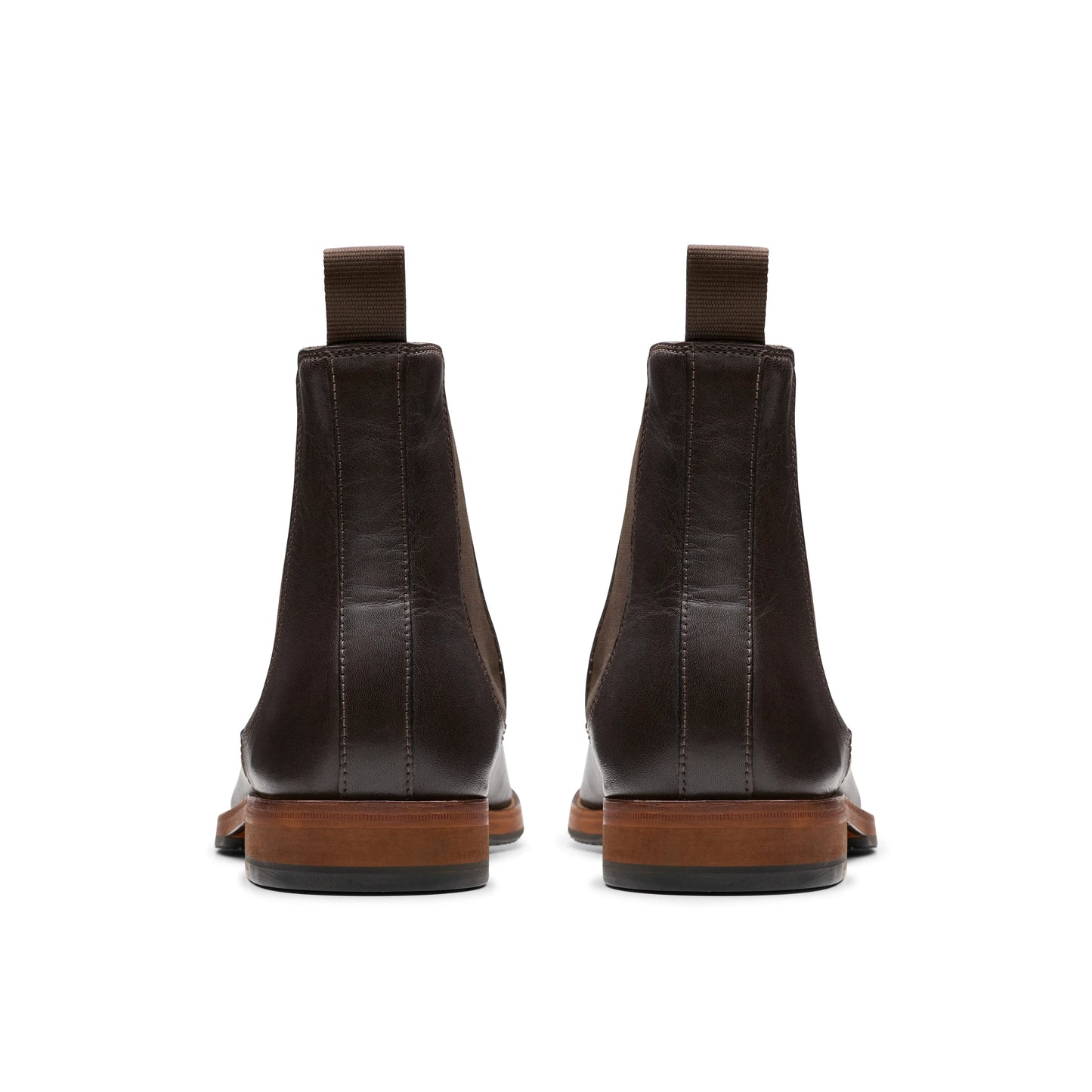 Botines De La Marca Clarks Para Hombre Modelo Craftjames Top Dark Brown Leather En Color Marrón