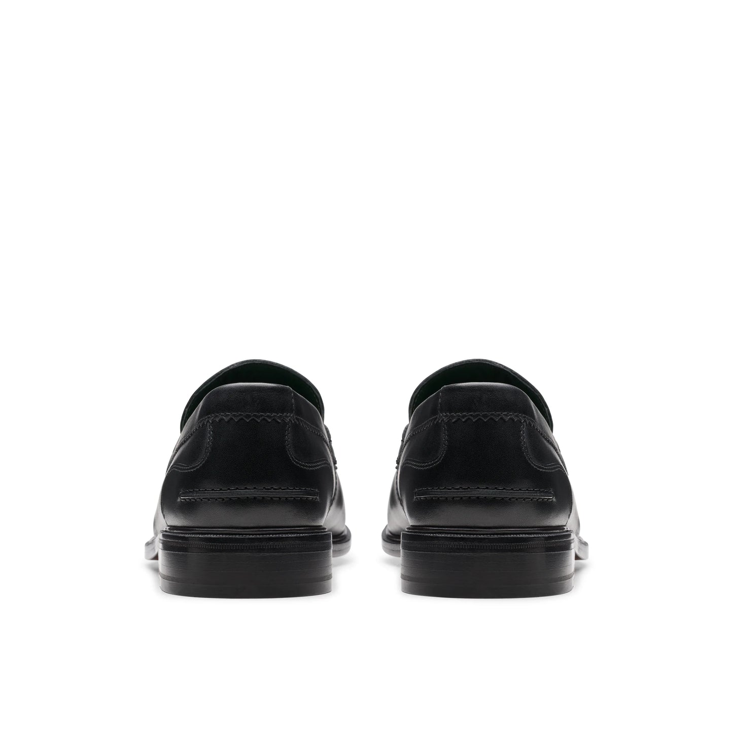 Herren-Abendschuhe von Clarks, Modell Craftjames Lo aus schwarzem Leder, in Schwarz.