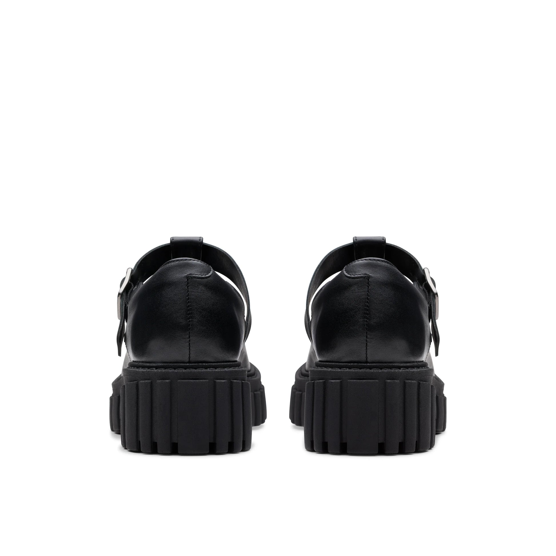 Zapatos Casual De La Marca Clarks  Para Mujer Modelo Page Bar Black Leather En Color Negro