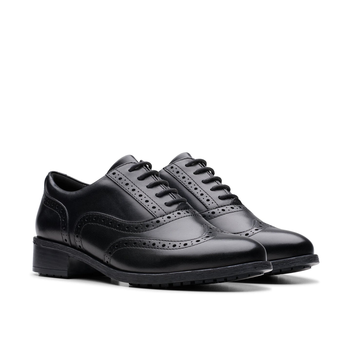 Zapatos Oxford De La Marca Clarks Para Mujer Modelo Havisham Oak Black Leather En Color Negro
