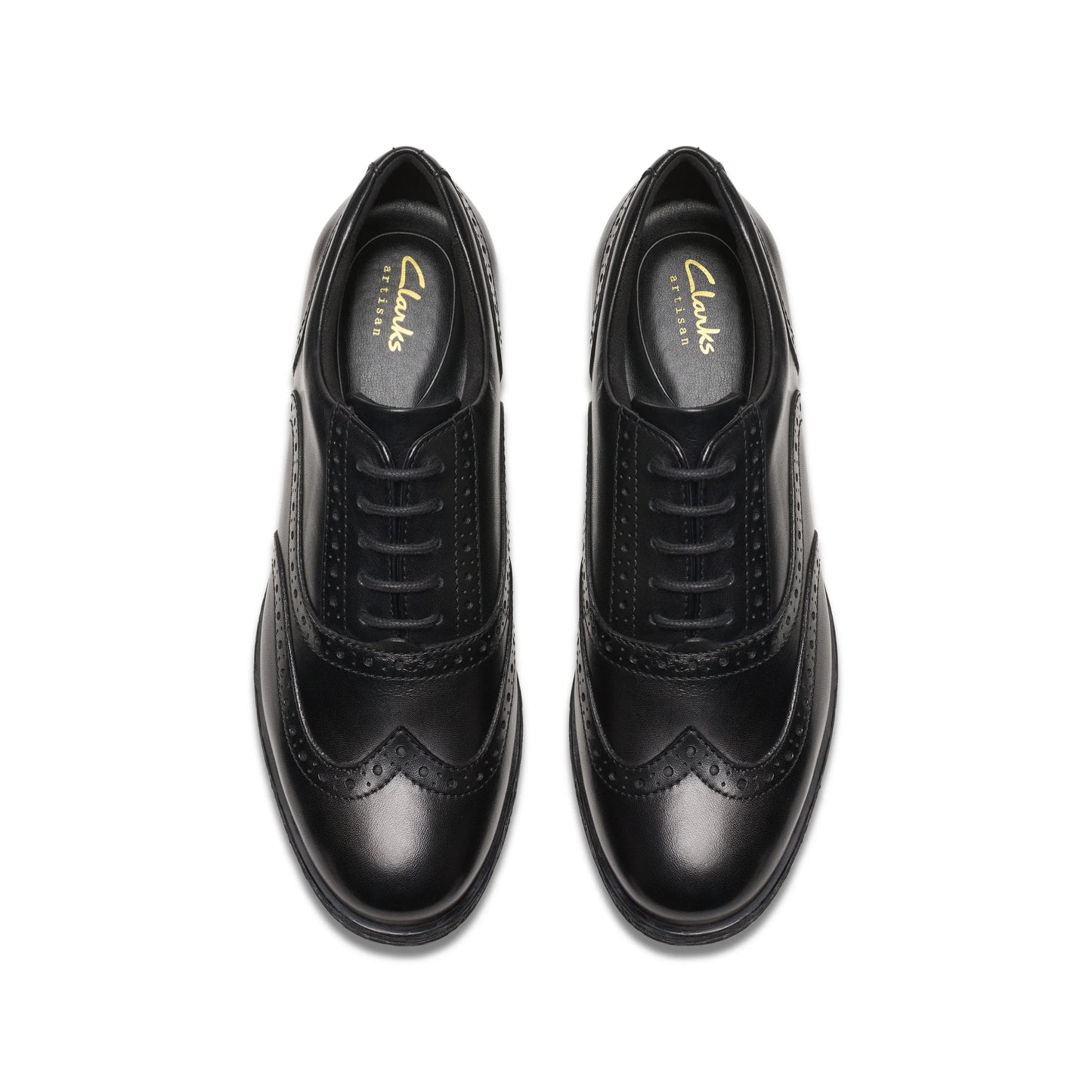 Zapatos Oxford De La Marca Clarks Para Mujer Modelo Havisham Oak Black Leather En Color Negro