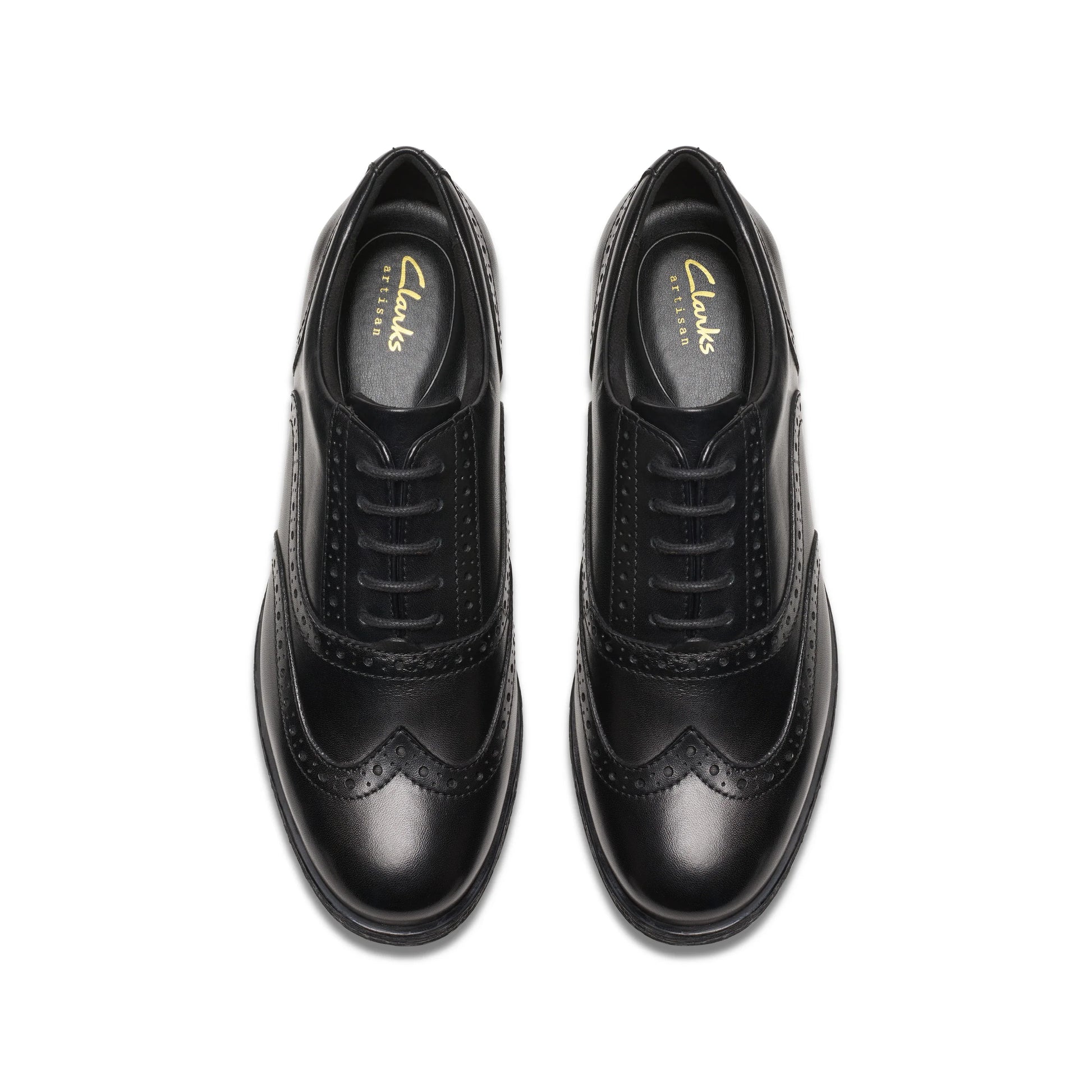 Zapatos Oxford De La Marca Clarks  Para Mujer Modelo Havisham Oak Black Leather En Color Negro