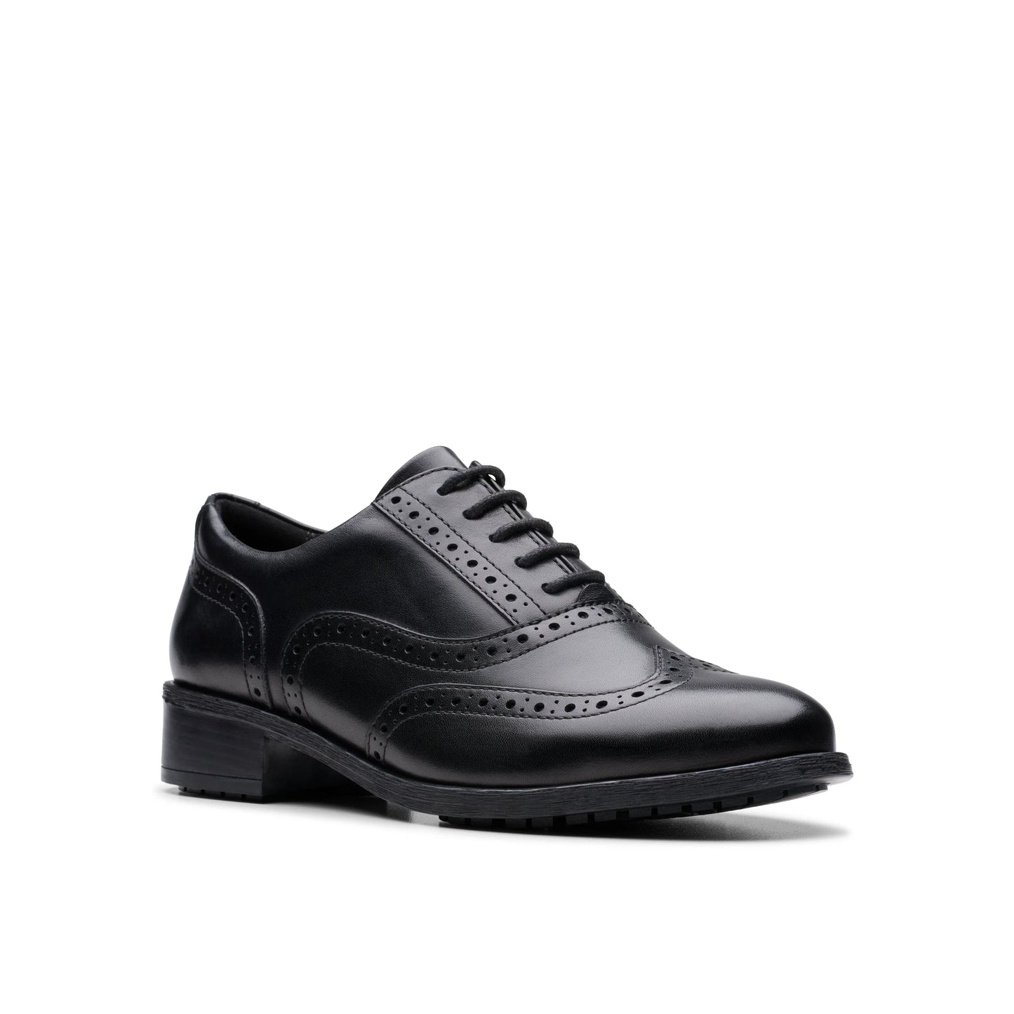Zapatos Oxford De La Marca Clarks Para Mujer Modelo Havisham Oak Black Leather En Color Negro