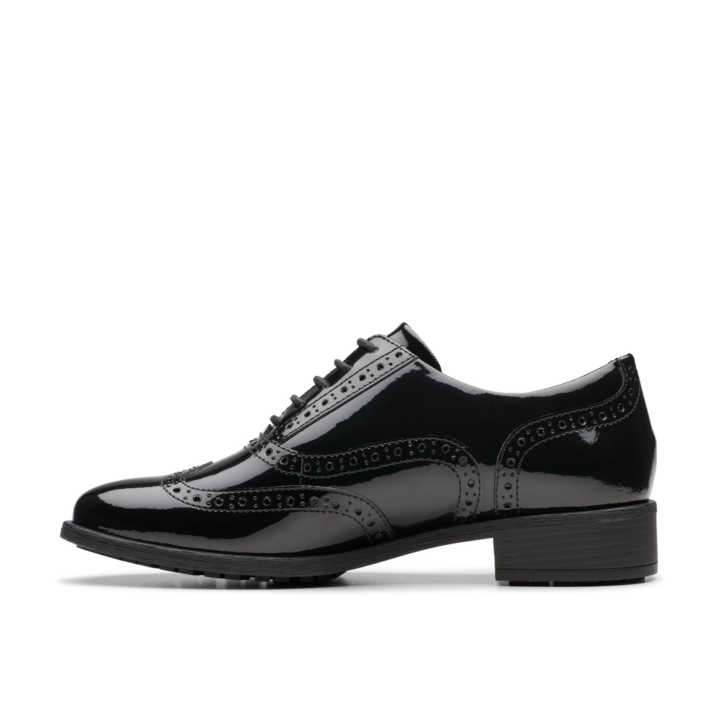 Zapatos De Vestir De La Marca Clarks Para Mujer Modelo Havisham Oak Black Patent En Color Negro