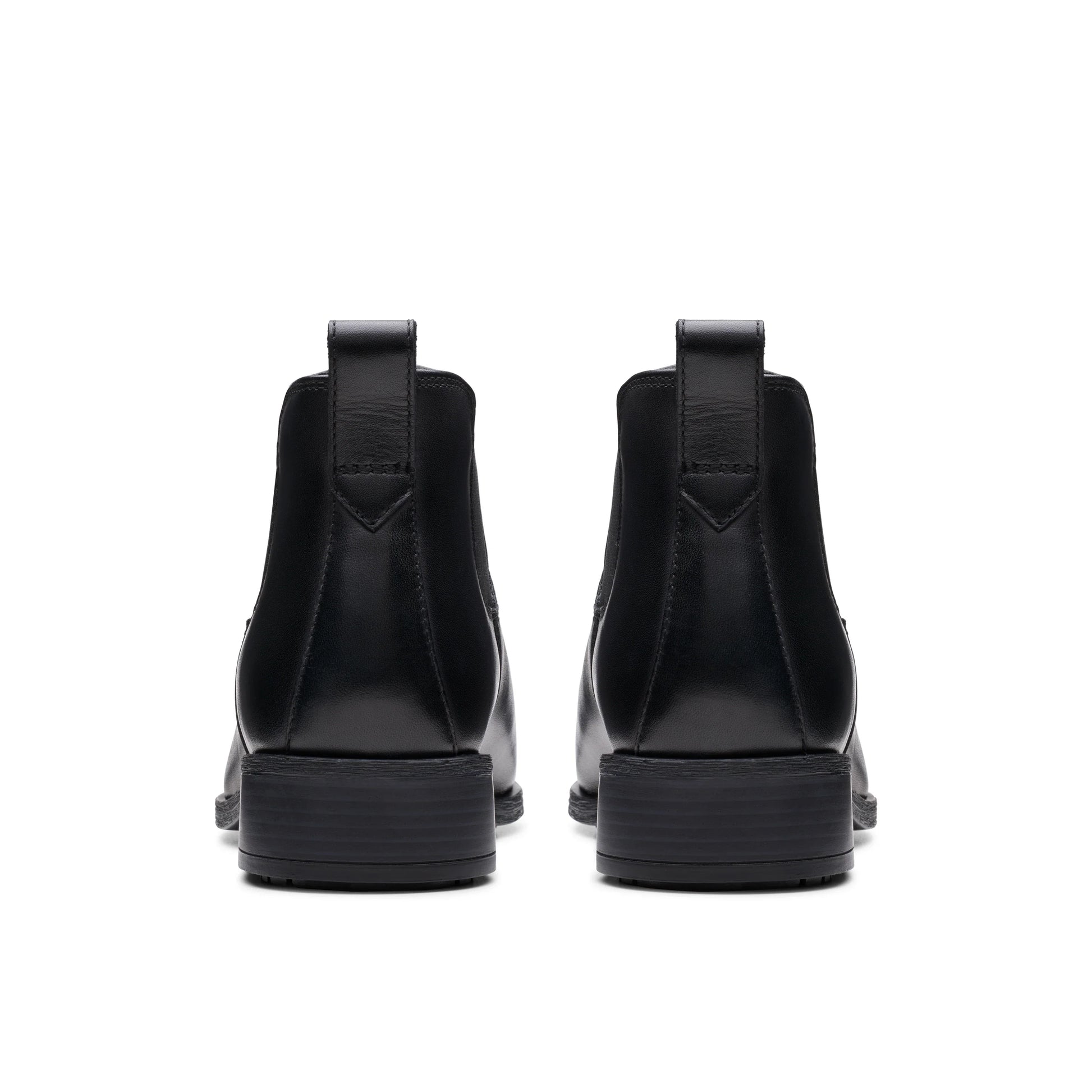 Botines De La Marca Clarks  Para Mujer Modelo Havisham Top Black Leather En Color Negro