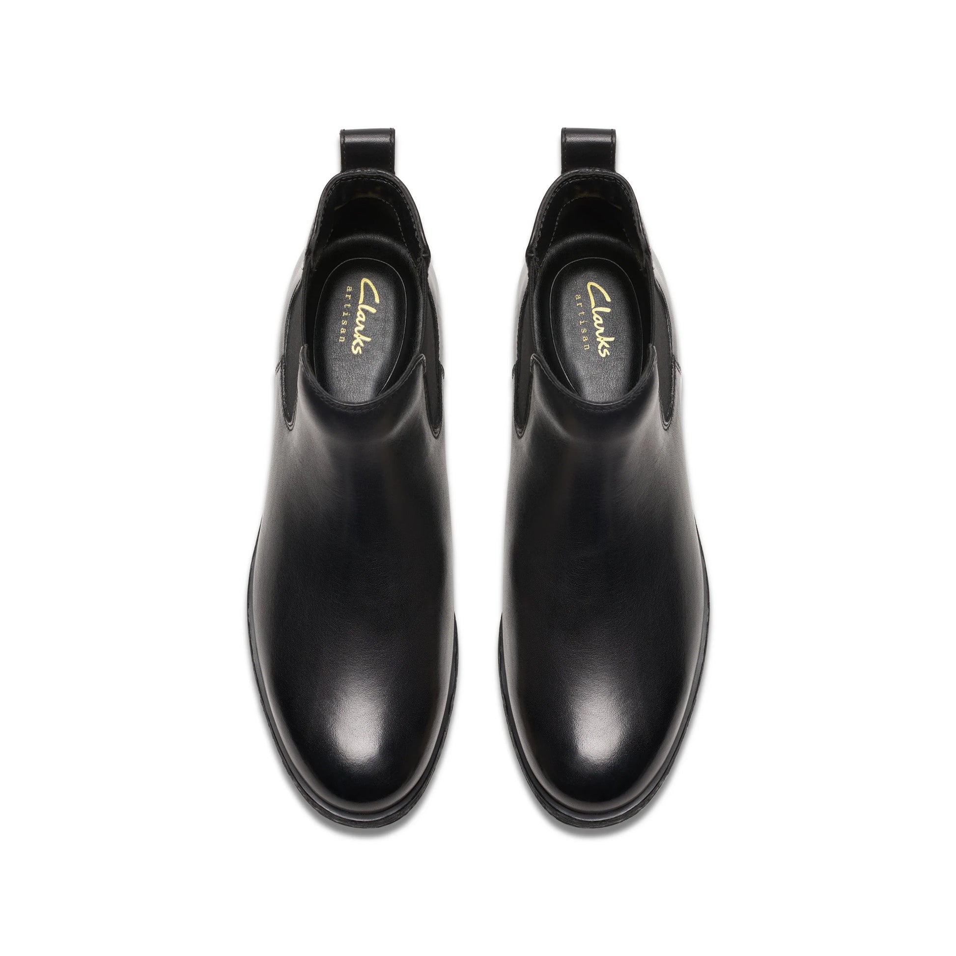 Botines De La Marca Clarks  Para Mujer Modelo Havisham Top Black Leather En Color Negro