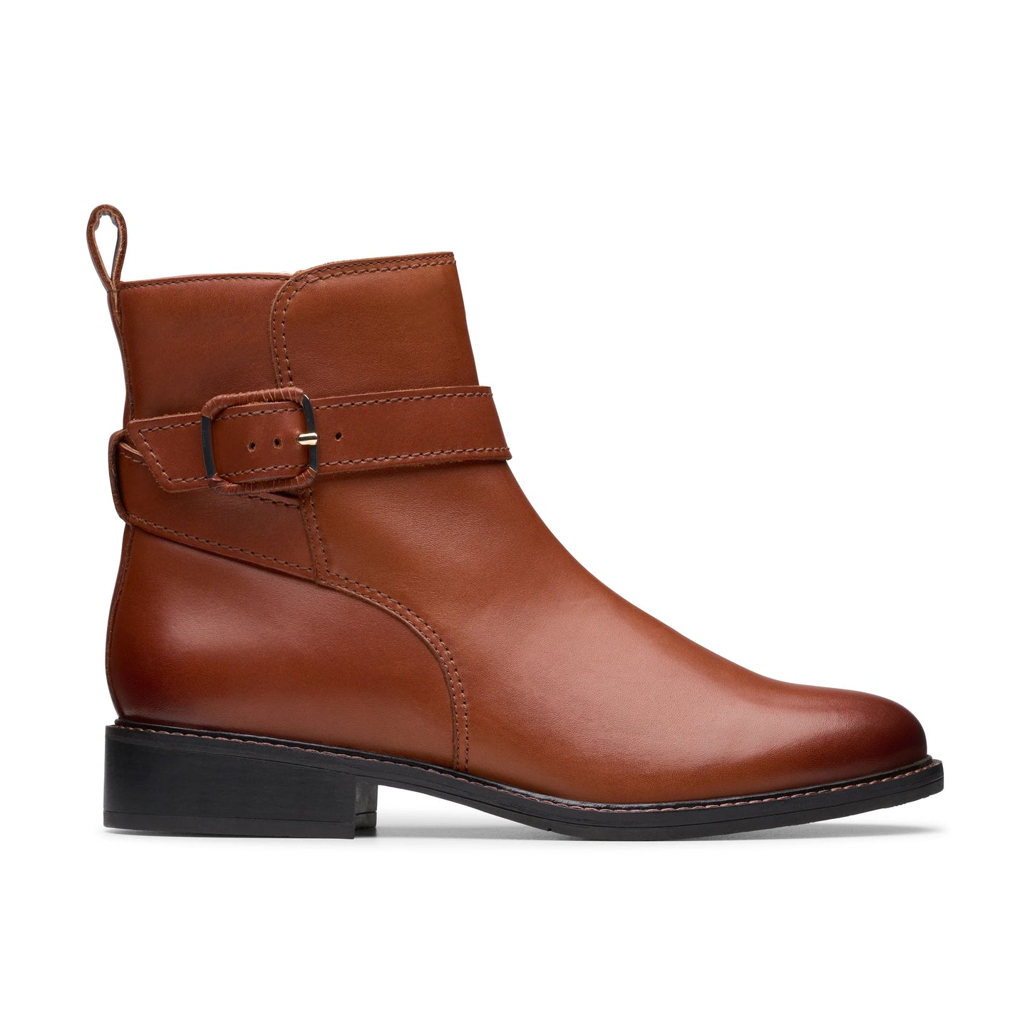 Botas De La Marca Clarks Para Mujer Modelo Renewal Style British Tan Leather En Color Beige
