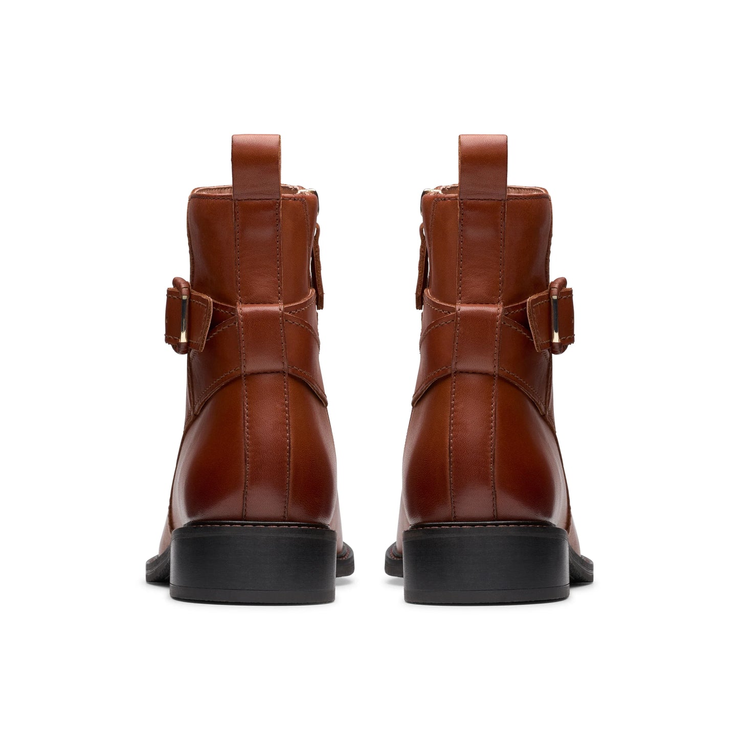 Botas De La Marca Clarks Para Mujer Modelo Renewal Style British Tan Leather En Color Beige